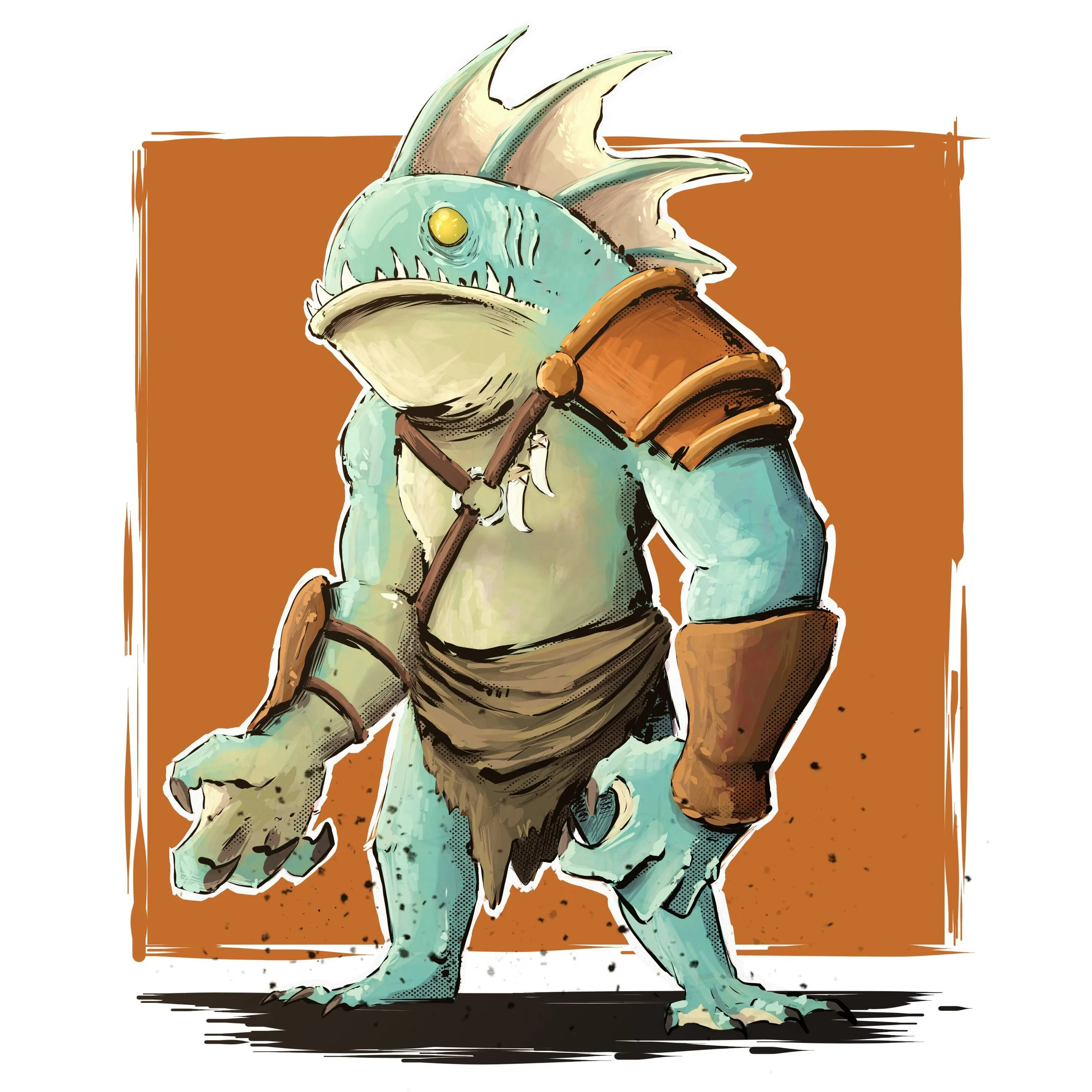 From the drowned marshes of Eastholde come the Murkfin. Amphibious raiders, scavengers and worshippers of things that dwell beneath the black waters.

They strike from the fog, drag their enemies into the deep, and vanish before dawn.

The tide alway