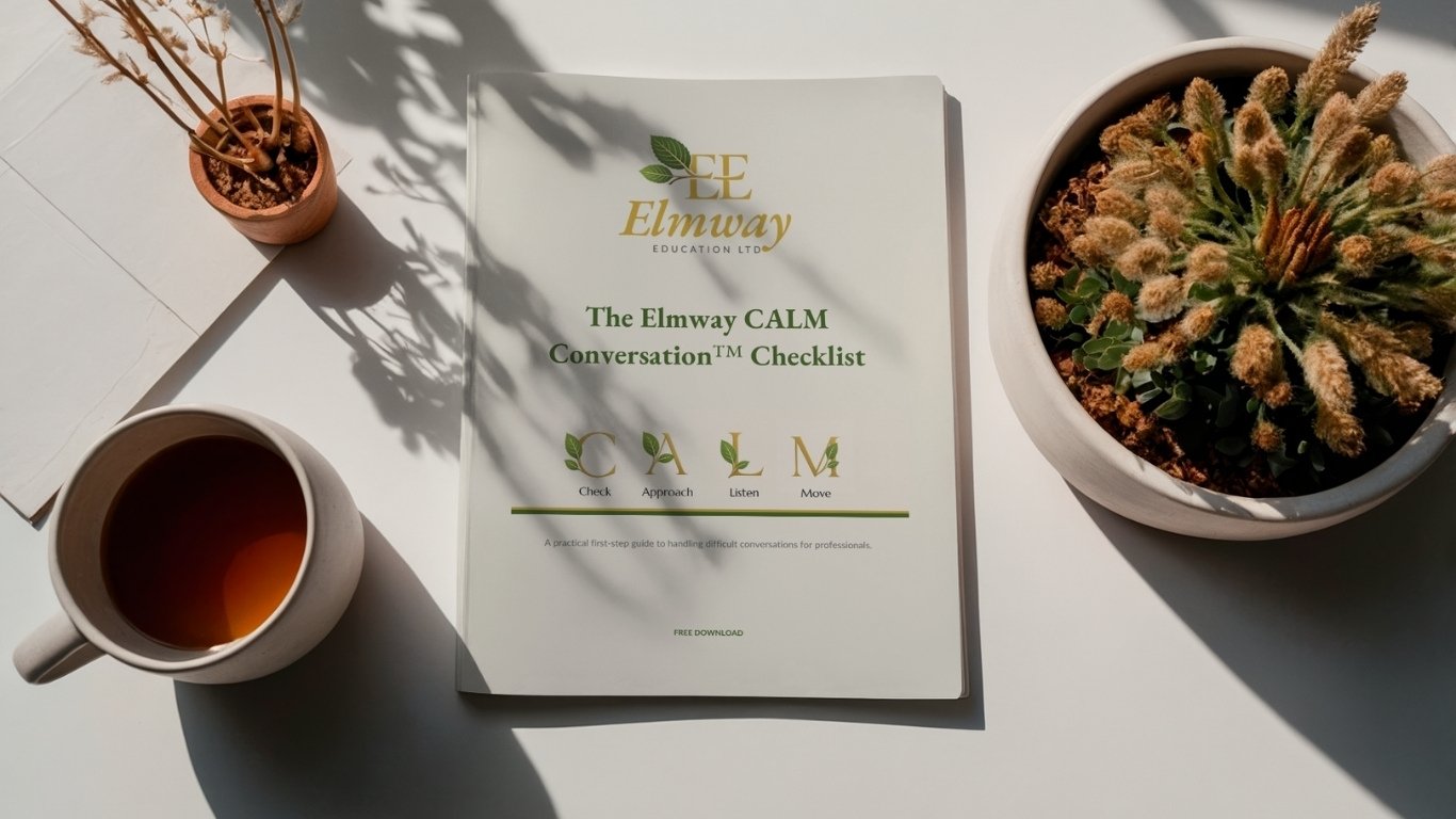 The Elmway CALM Conversation™ Masterclass - 8th  September at 8pm (London)