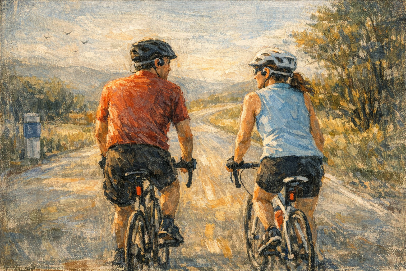 The Rhythm Between Two Wheels