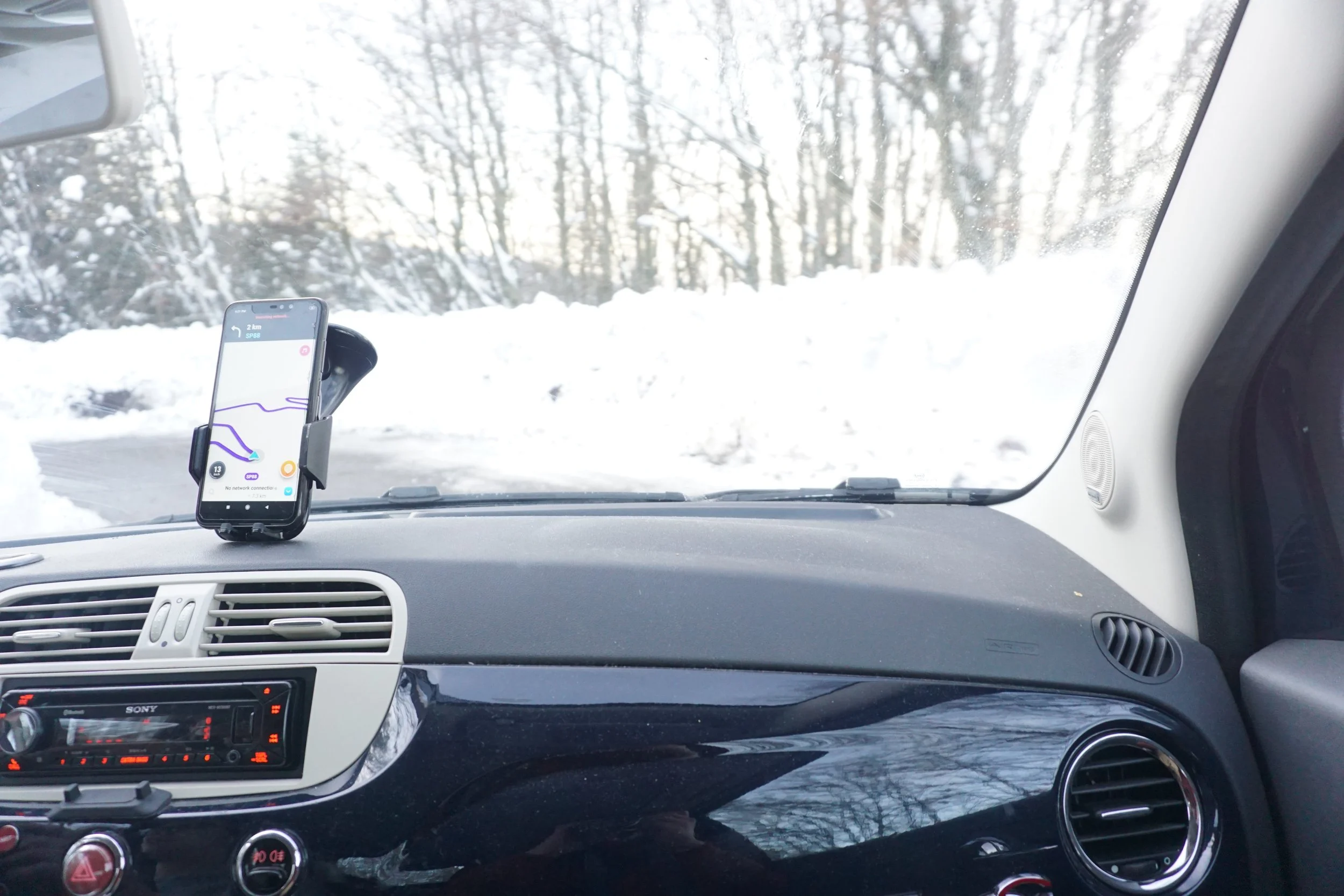 Crossing The Alps In A Fiat 500