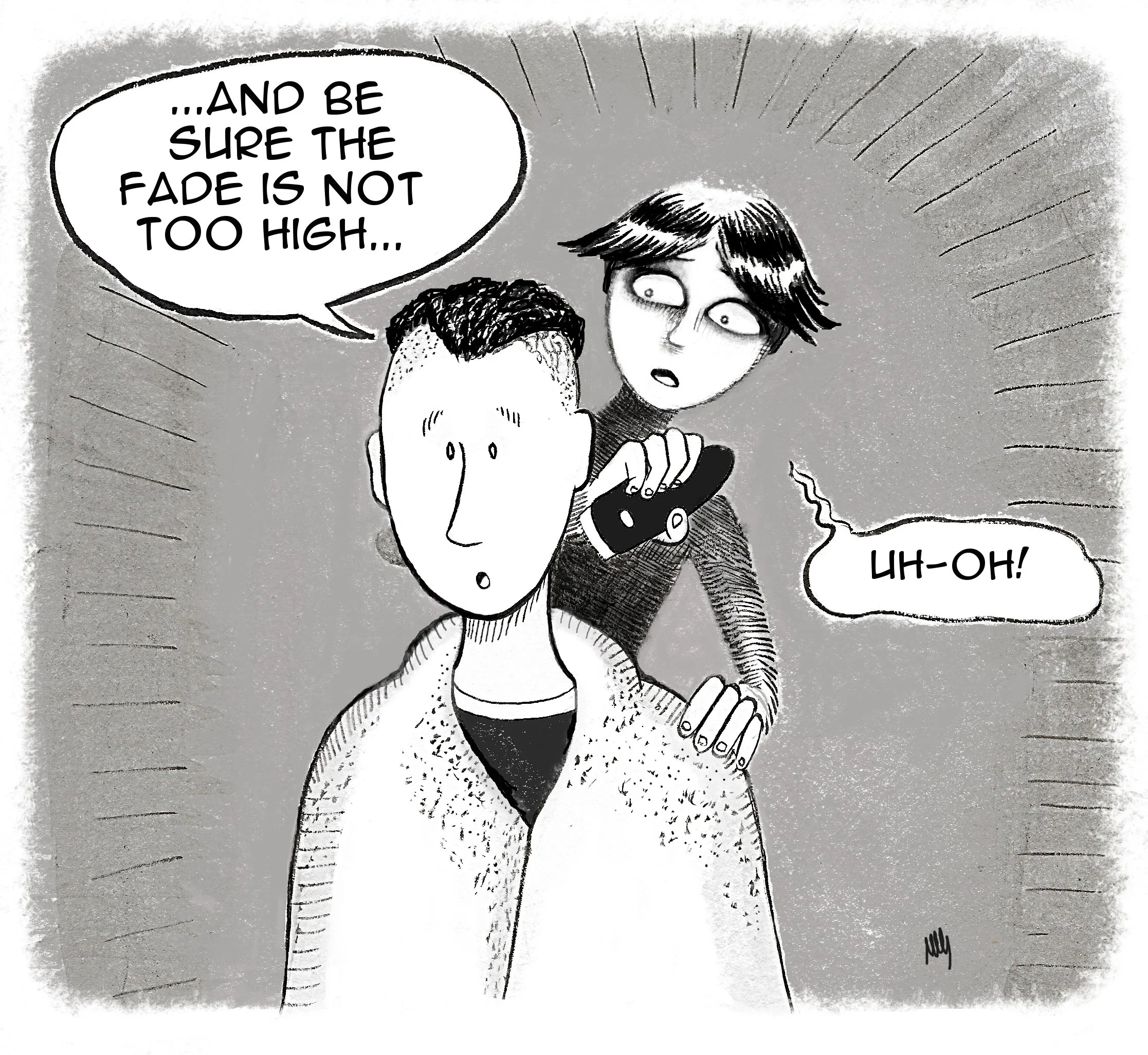 Quarantine haircuts