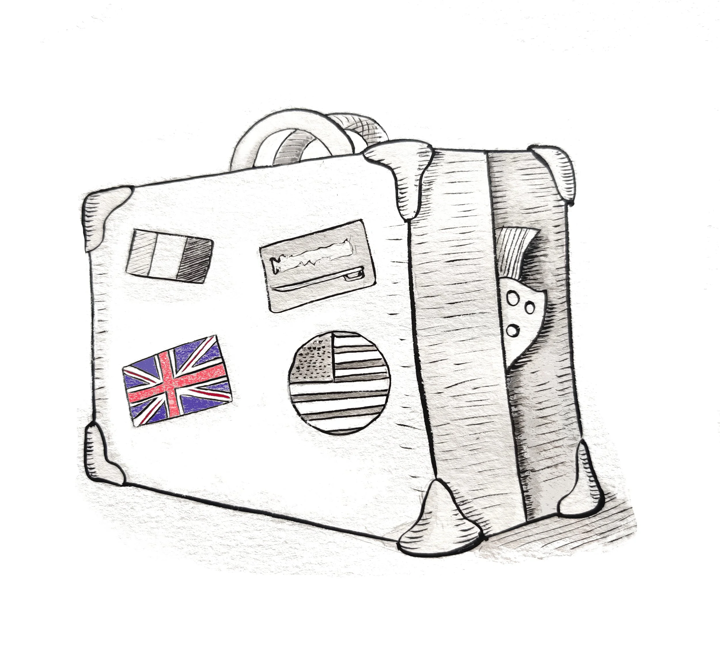 A new Flag on our luggage