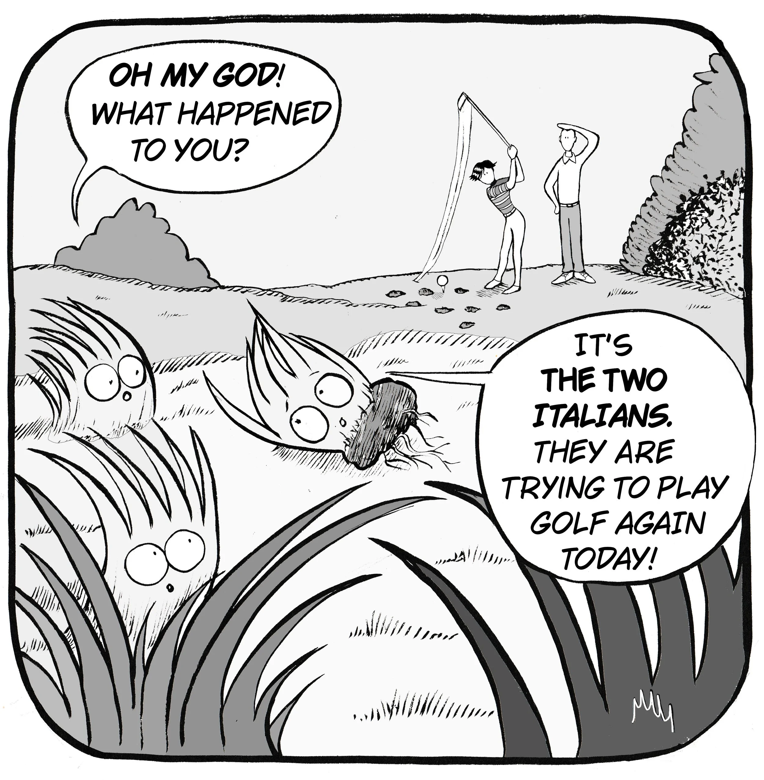 THE GOLF TWINS