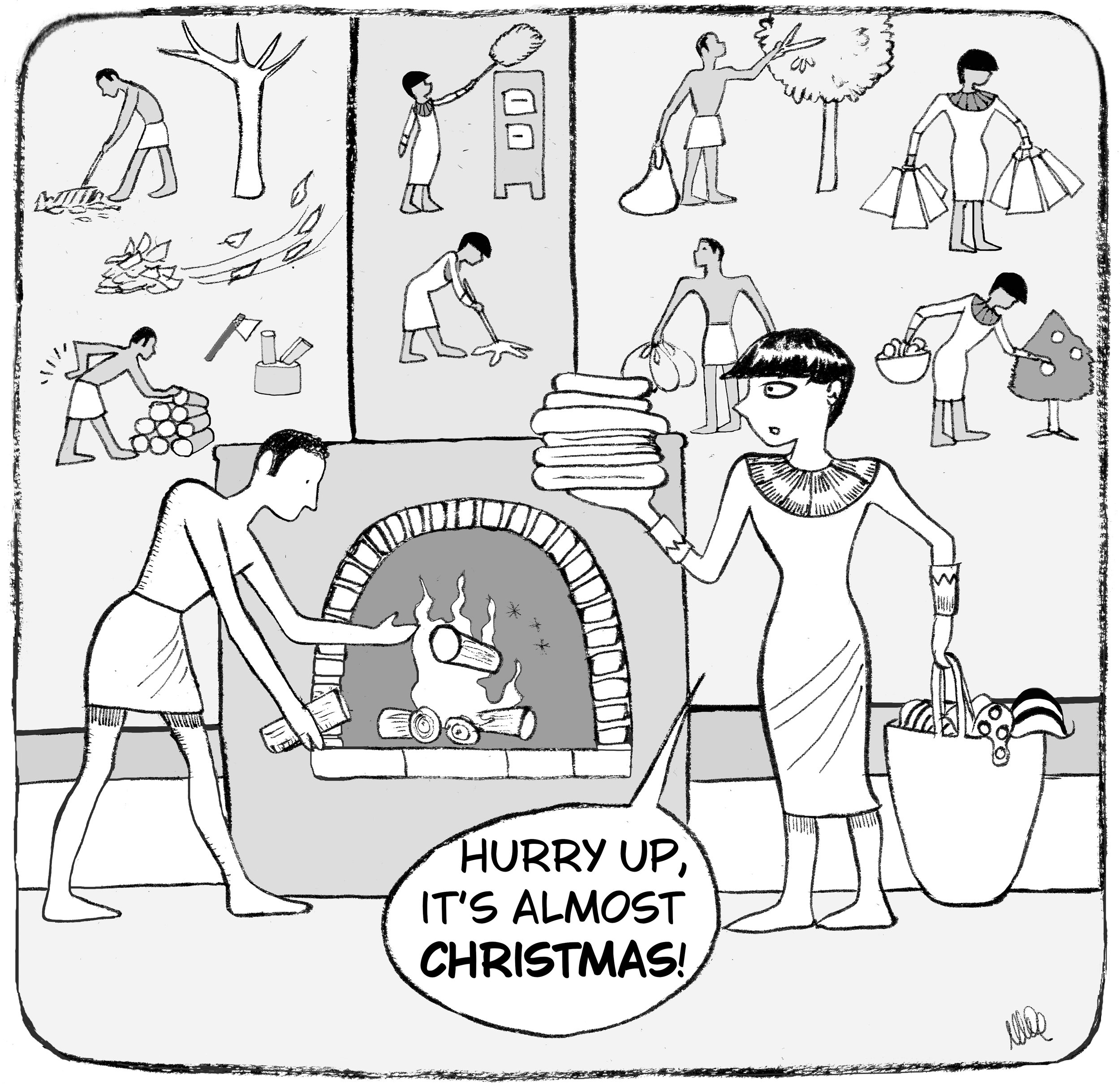 CHRISTMAS LIKE EGYPTIAN SLAVES