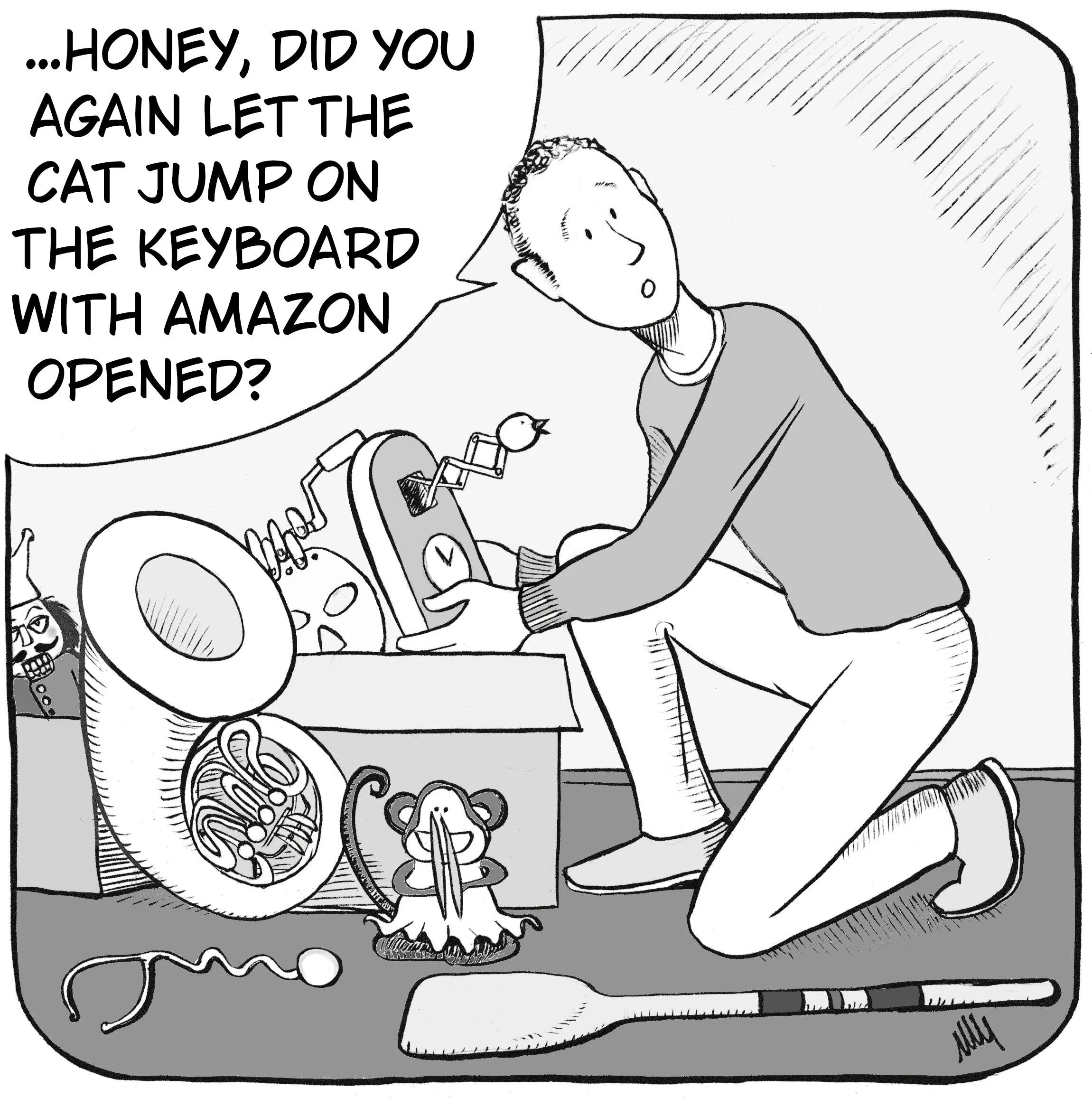 Either my wife has gone mad or...