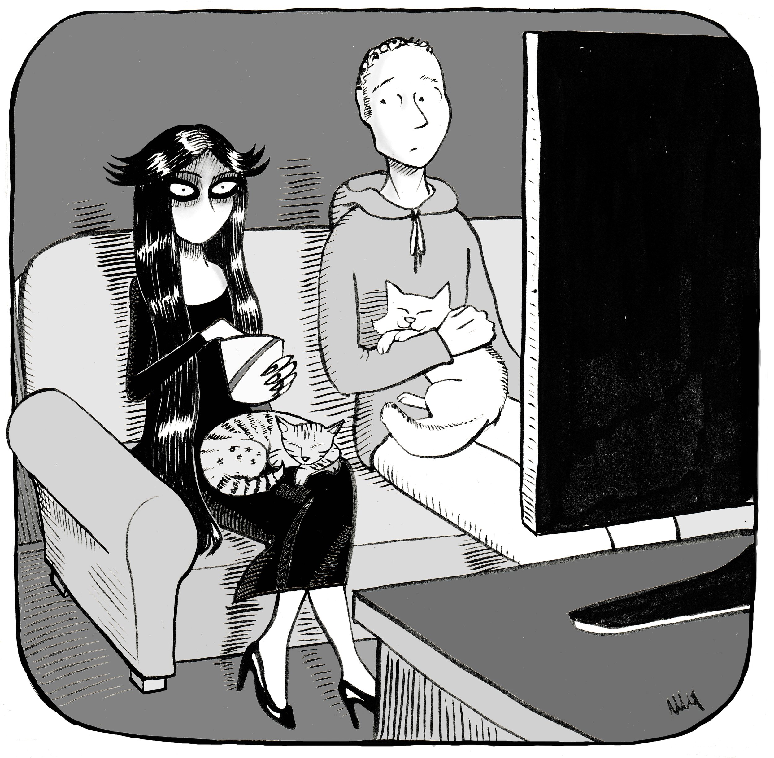 What are you lookin' at? It's Halloween Eve!