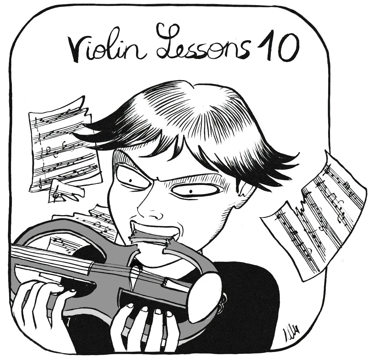 How's it going with the violin?