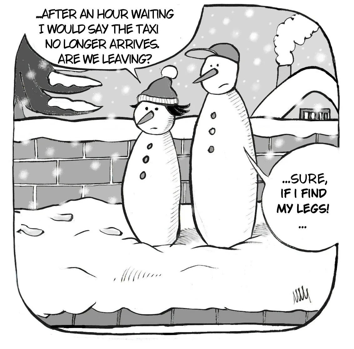 Freezing Yorkshire!