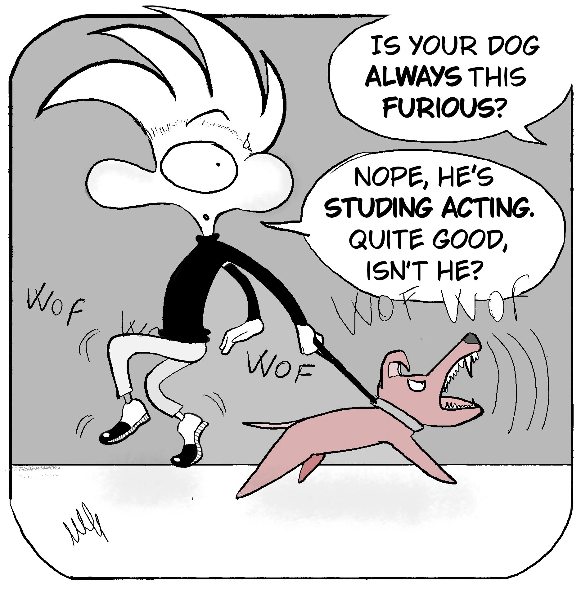 Patience And The Dog From Hell