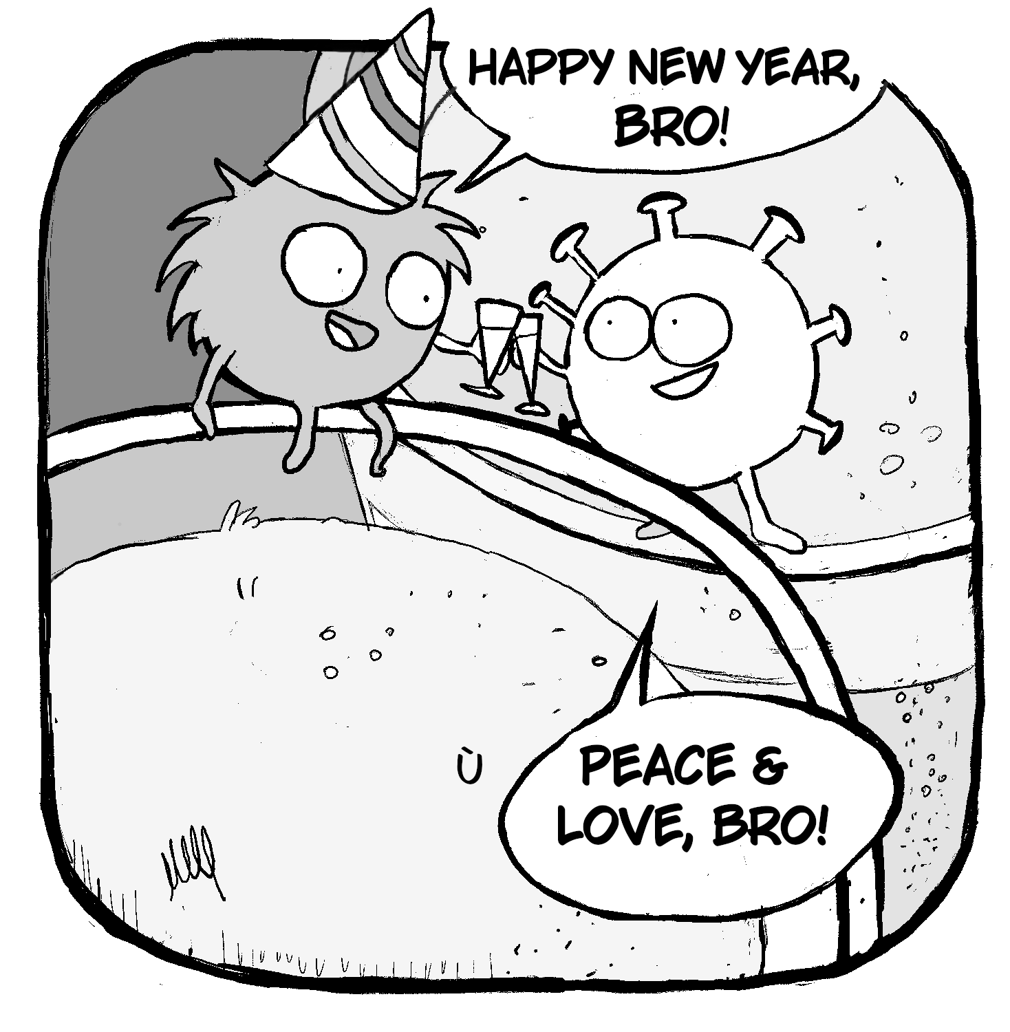 Me, you, and the viruses...