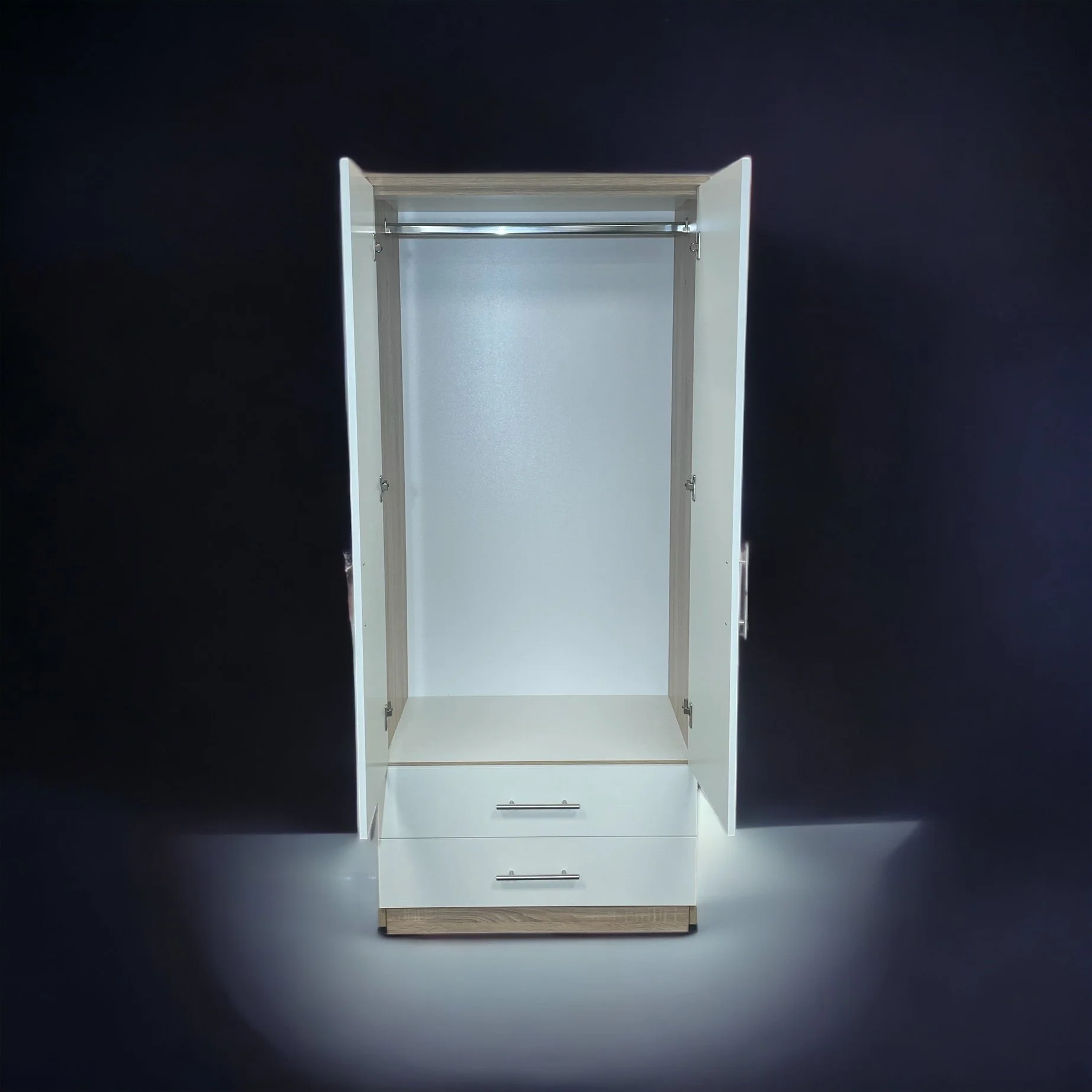 Nova 2 door 2 drawer robe