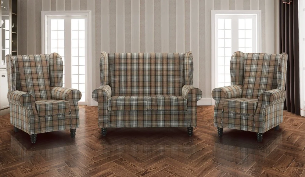 Indulge in the epitome of sophistication  with our Buckingham range. Immerse yourself in the luxury of its foam seat cushion and high-tensile comfy cushions. Crafted with hardwood frame and turned legs, it's an embodiment of enduring comfort. Wrapped