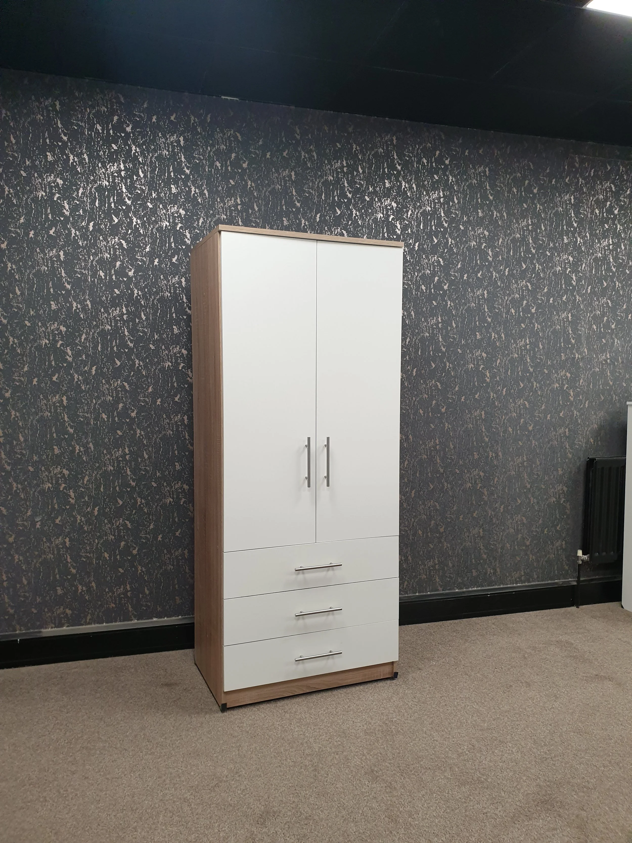 Nova 2 door 3 drawer robe