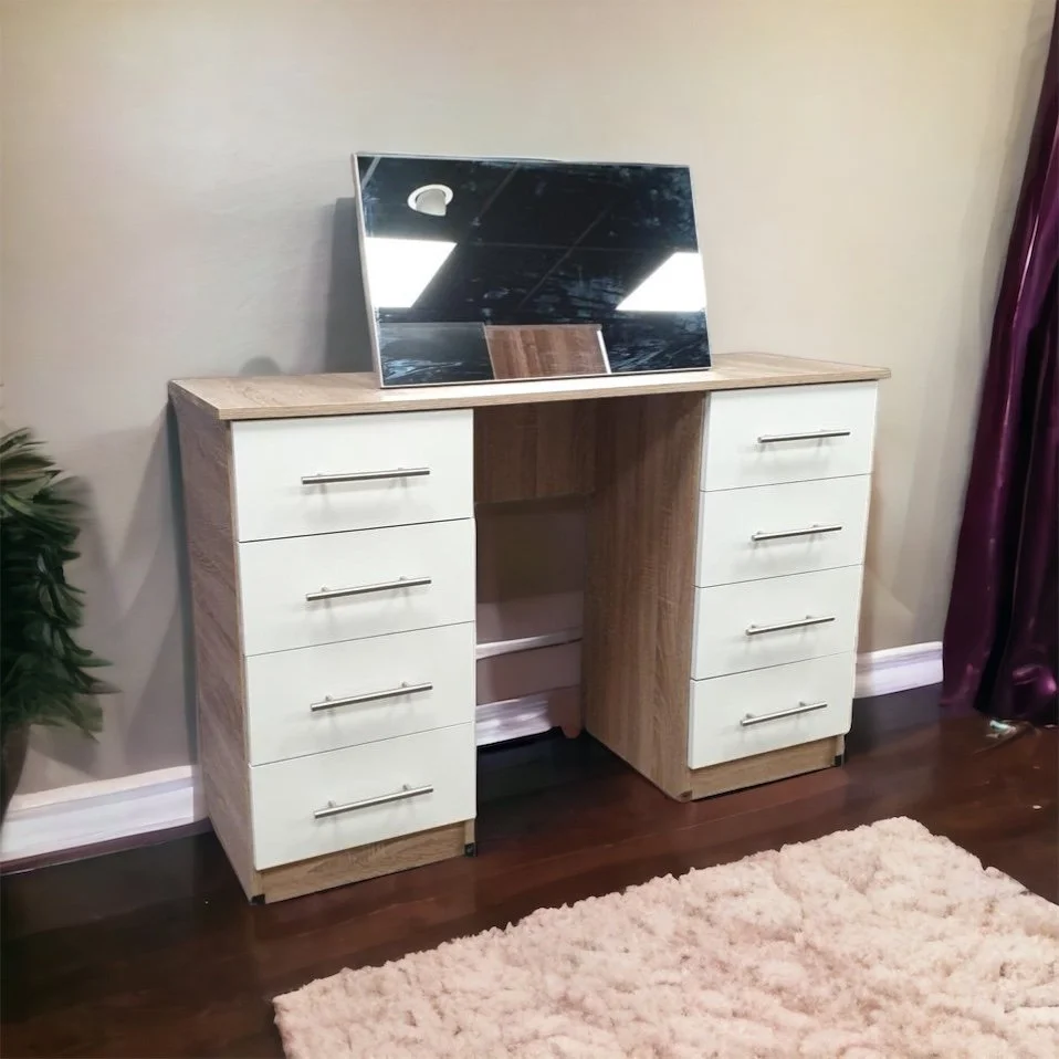 Nova 8 drawer double dresser
