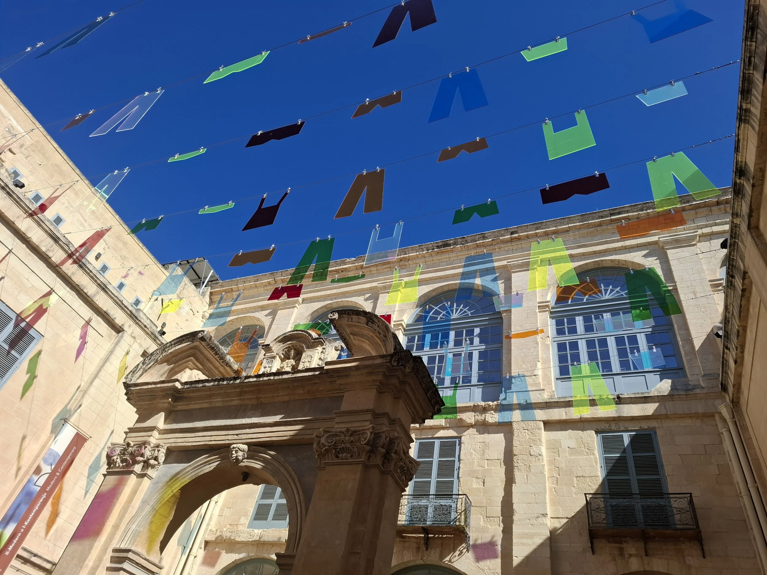 In the cool courtyard &amp; quiet corners of an 18th century palazzo