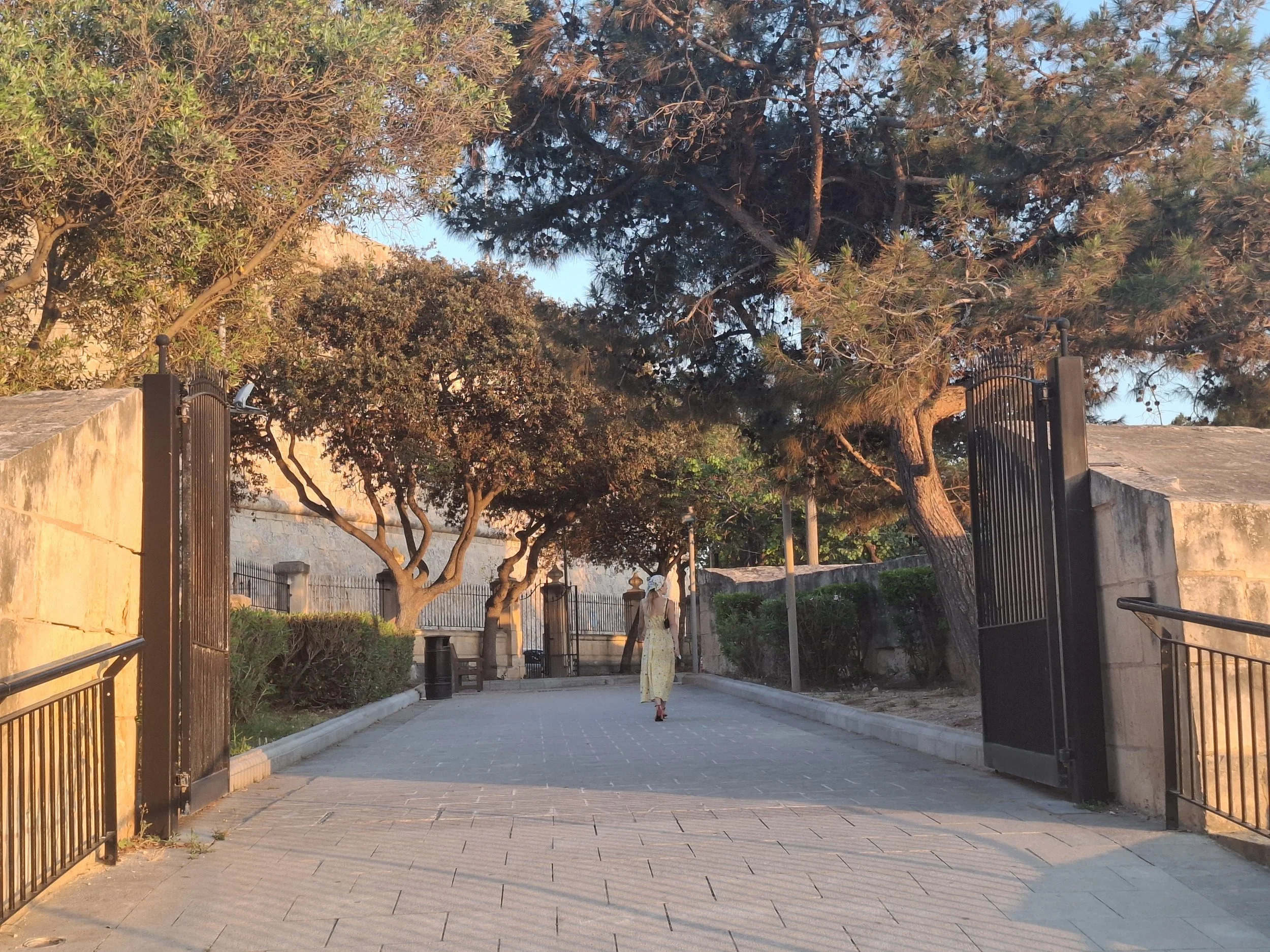 Hastings Garden:                             the sunset gem of Valletta 