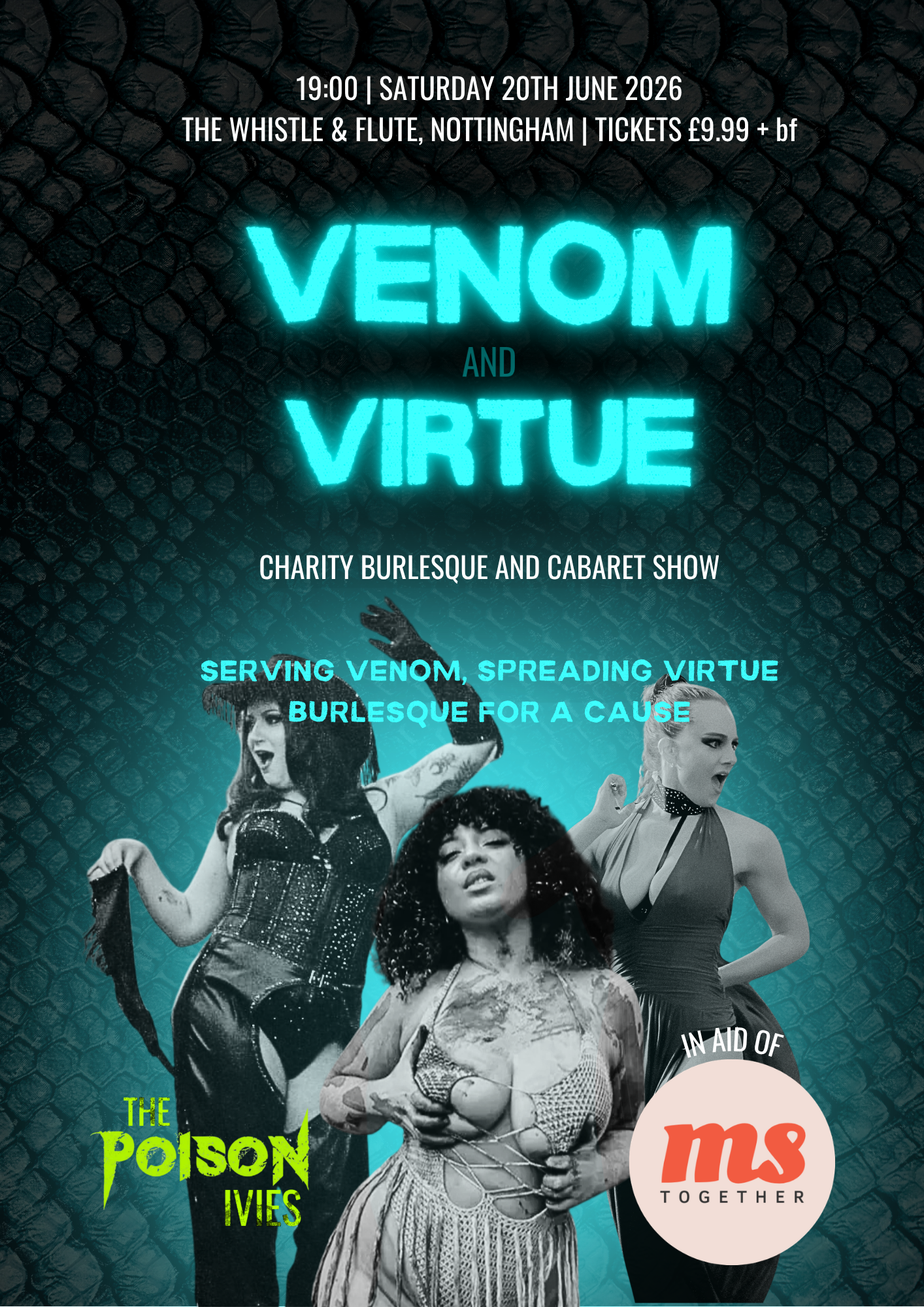 Venom & Virtue | Nottingham | The Poison Ivies Charity Show