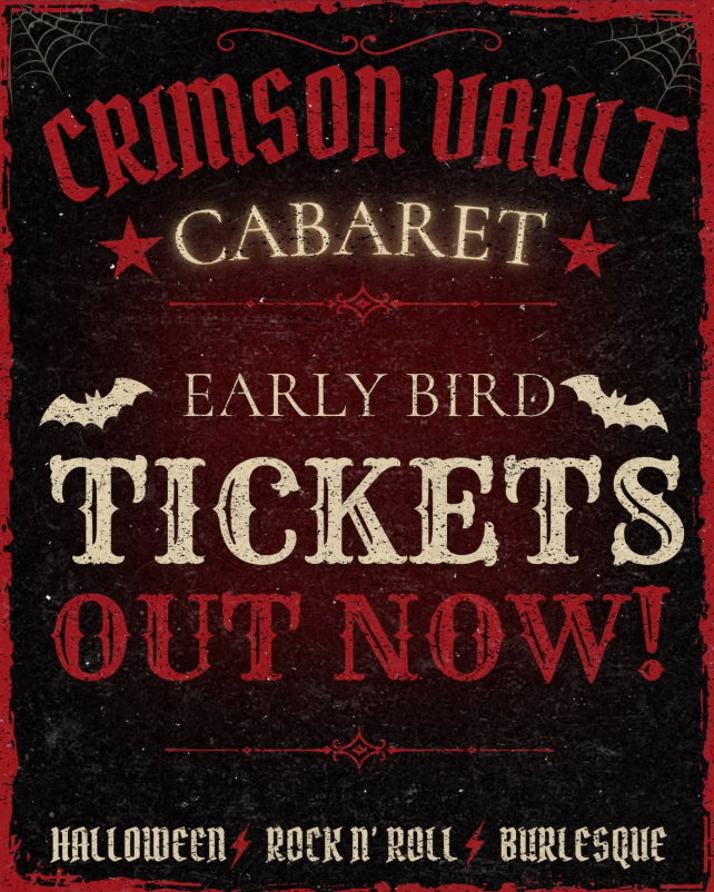 Crimson Vault Cabaret | Nottingham | Featuring Ivie Solos