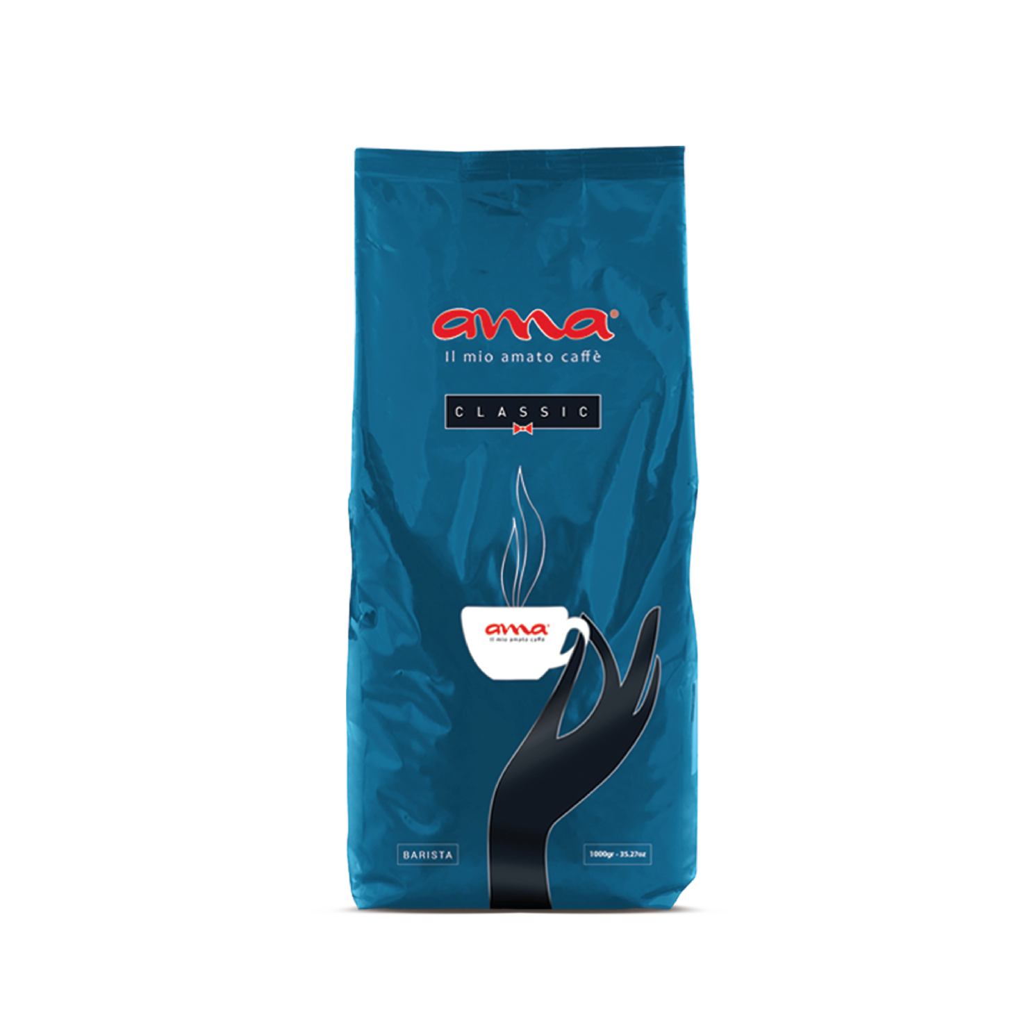 Ama Klassiek koffiebonen – gebalanceerde blend met romige body (intensiteit 3/5)