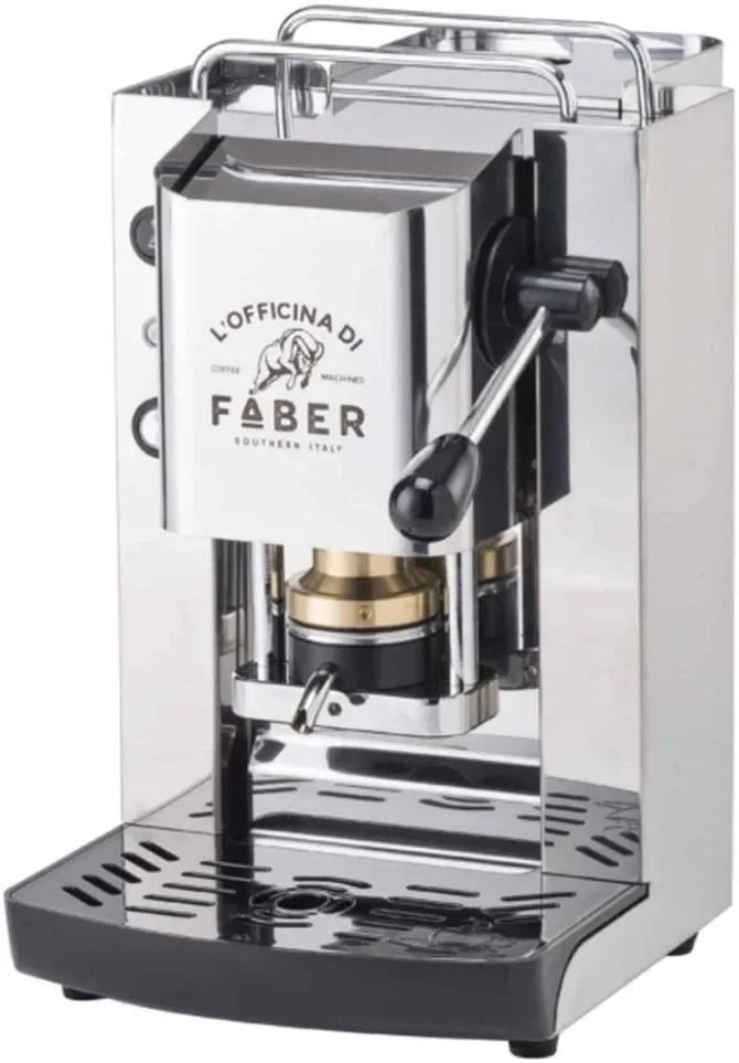 Faber Inox espressomachine – professionele ESE koffiemachine met hefboomsysteem
