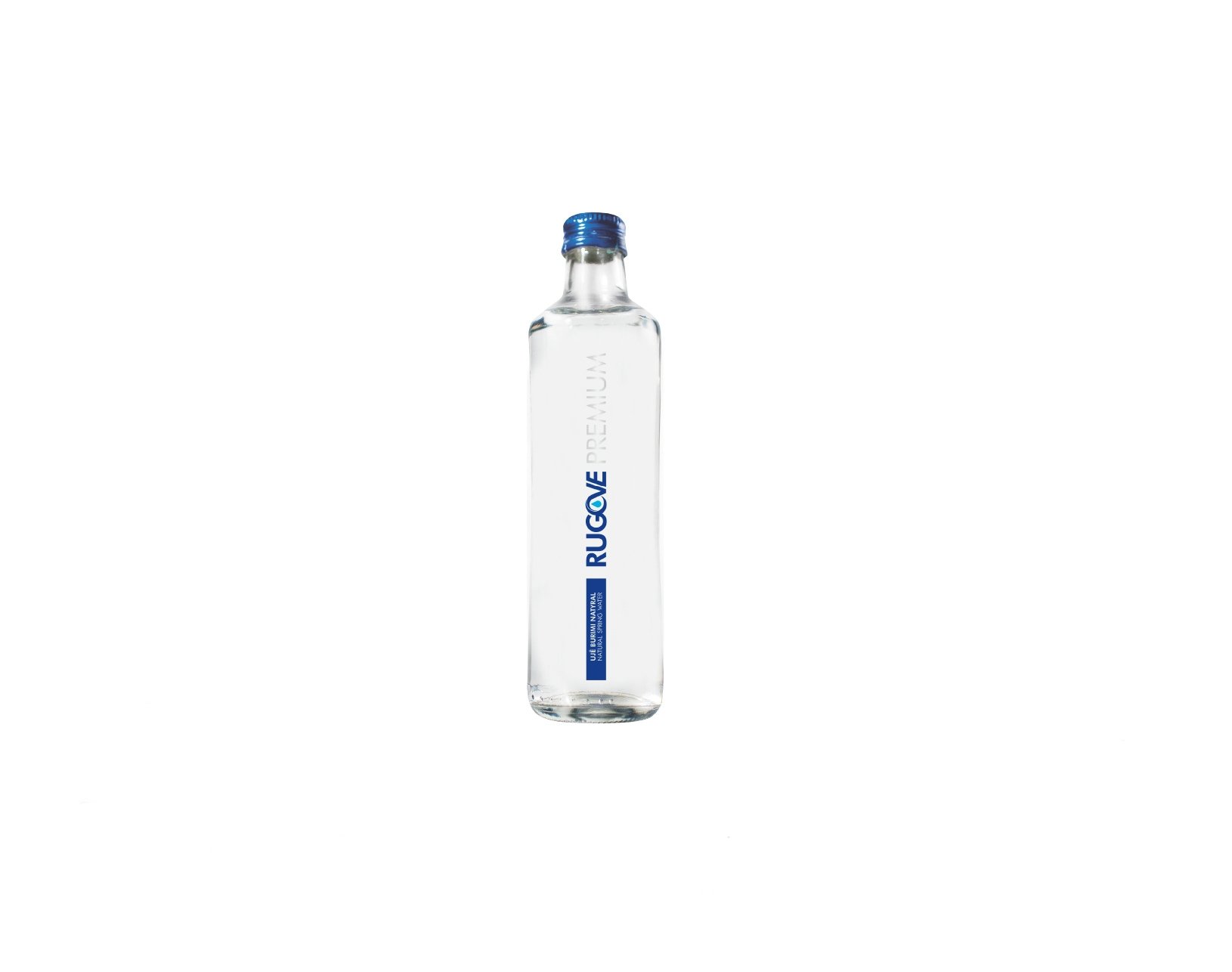 Rugove mineraalwater 0,33 liter glazen fles voor horeca en restaurants
