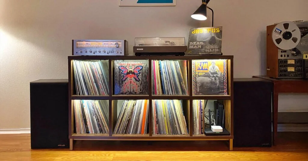 Why Forward Facing Vinyl Storage Is the Best Way to Display Your Record Collection