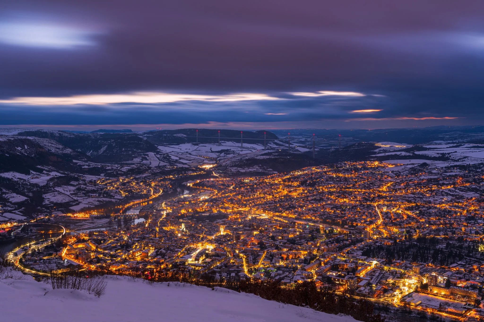 Millau heure bleue