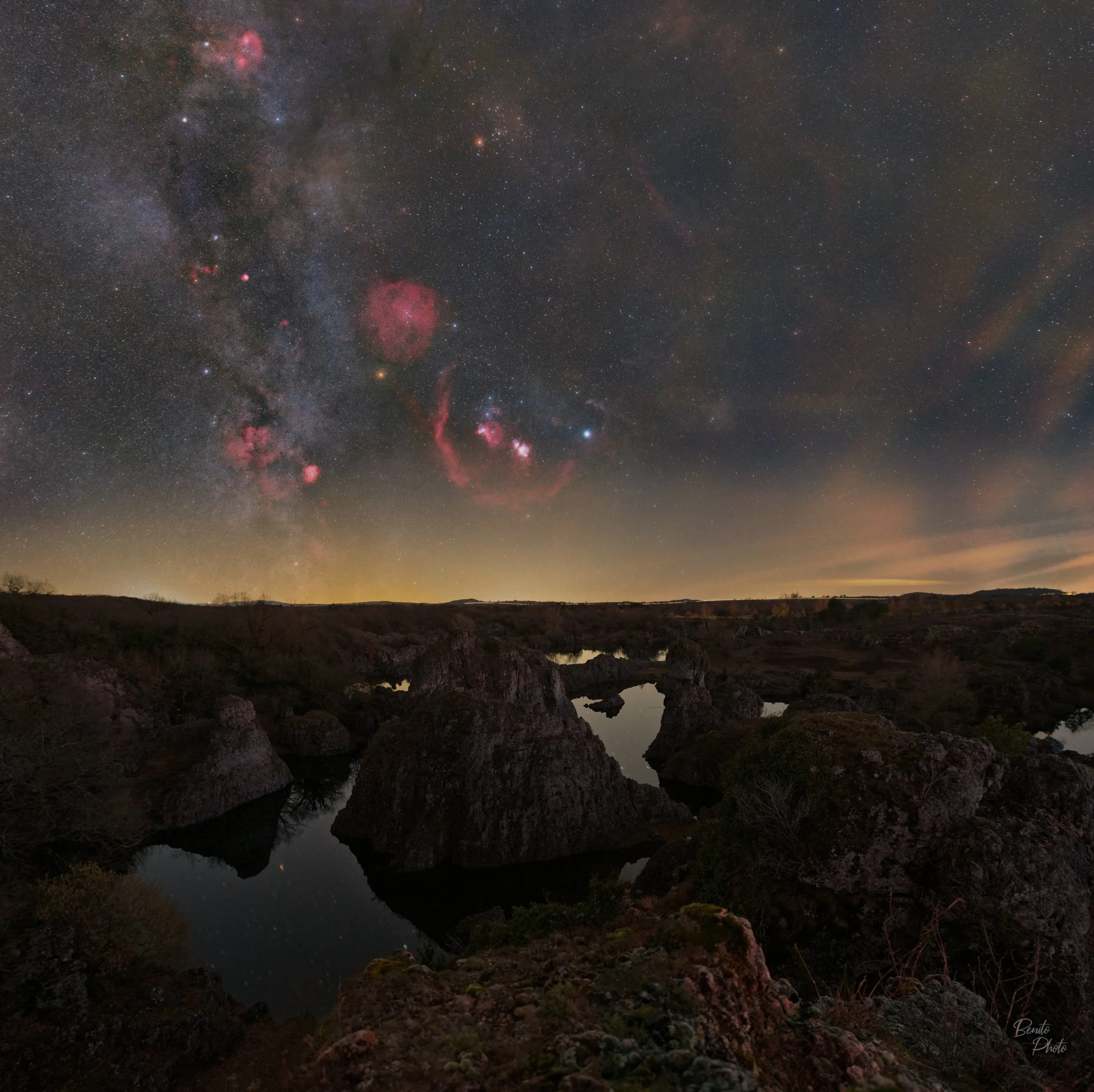Orion & le lac éphémère des Rives