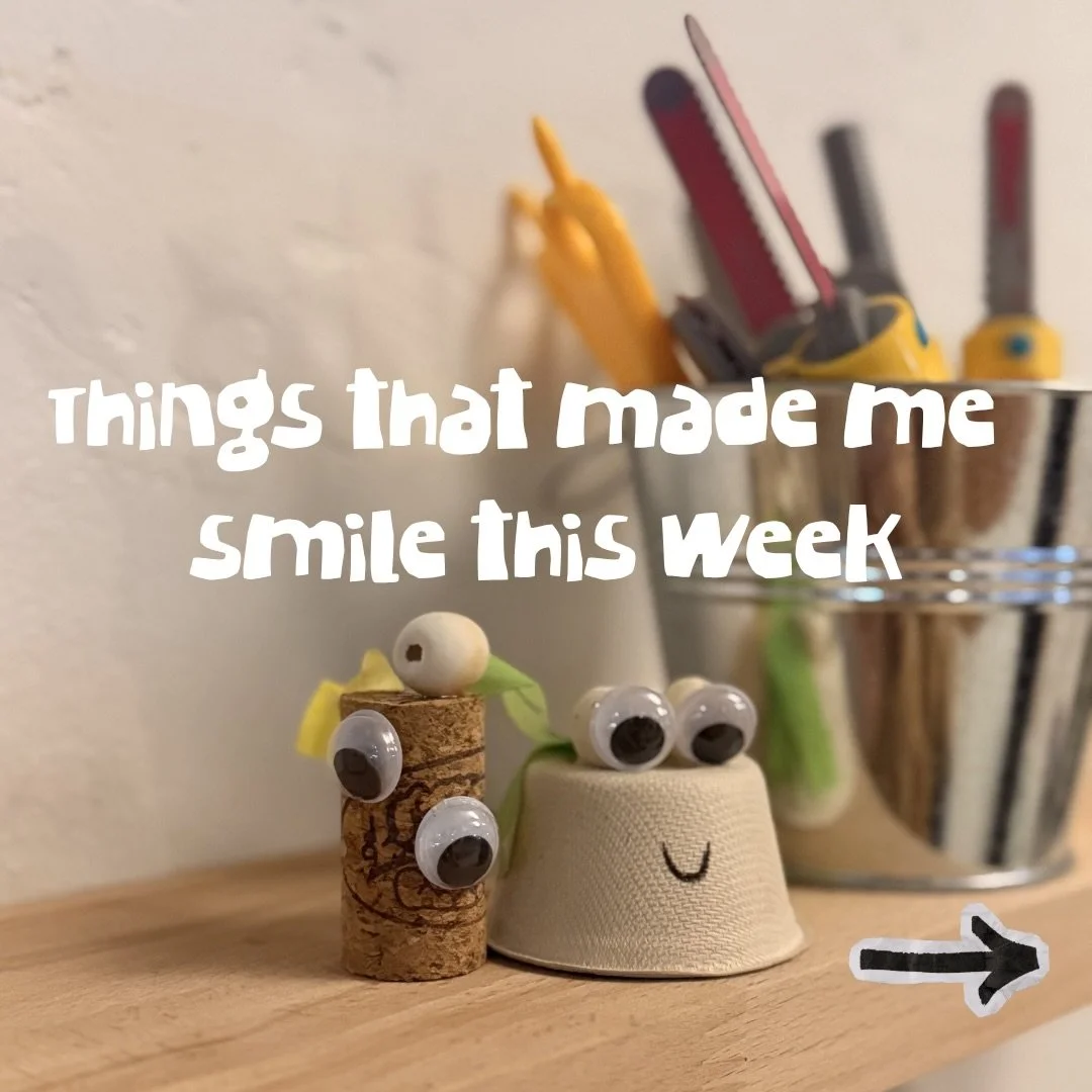 Things that made me smile during the first week of Wild Way 🎨 📦 🌸 

That&rsquo;s a wrap on week 1!
If I&rsquo;m honest, it&rsquo;s been highs and lows. I lived the classes but have a tendency hard on myself. I l get caught up in what isn&rsquo;t f