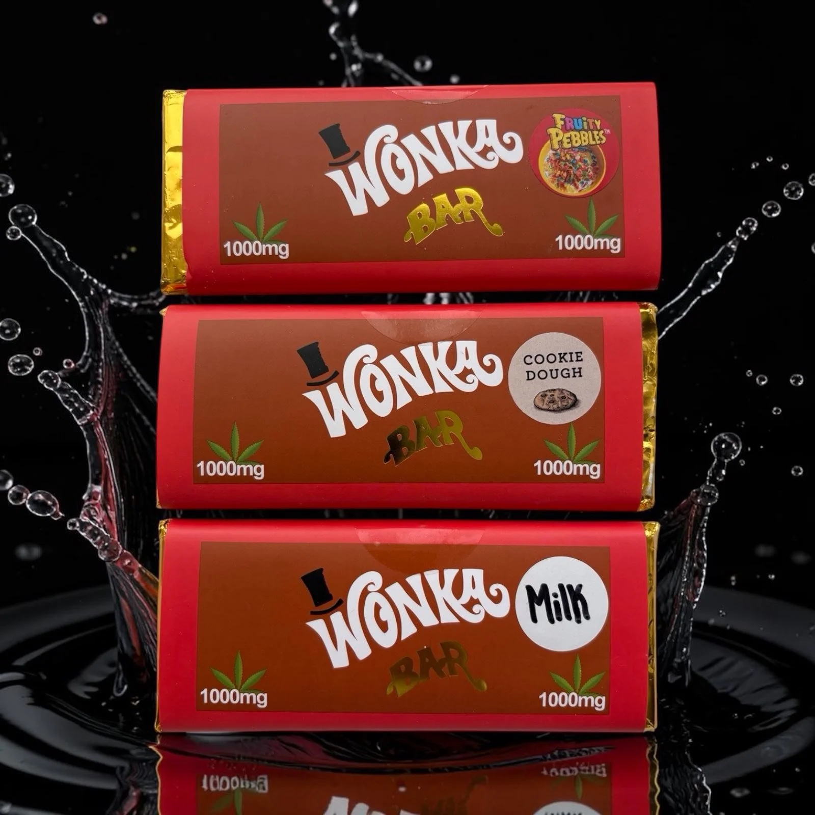 Wonka THC Infused Chocolate Bar 1000 mg
