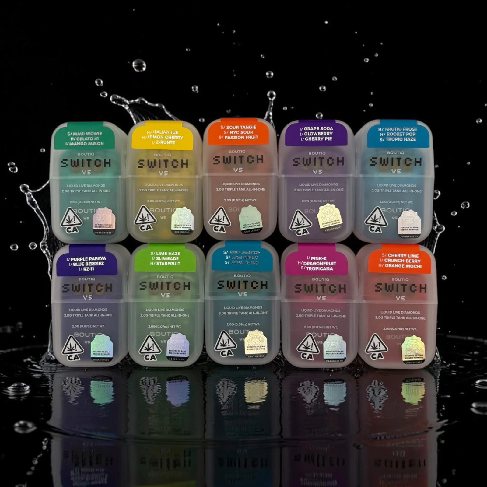 BOUTIQ Switch LIQUID LIVE DIAMONDS 2 gm (3 in 1)