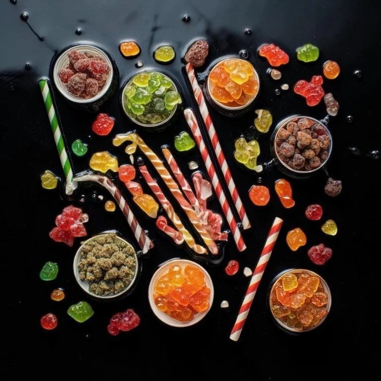 THC Gummies 4 variants 500 mg each