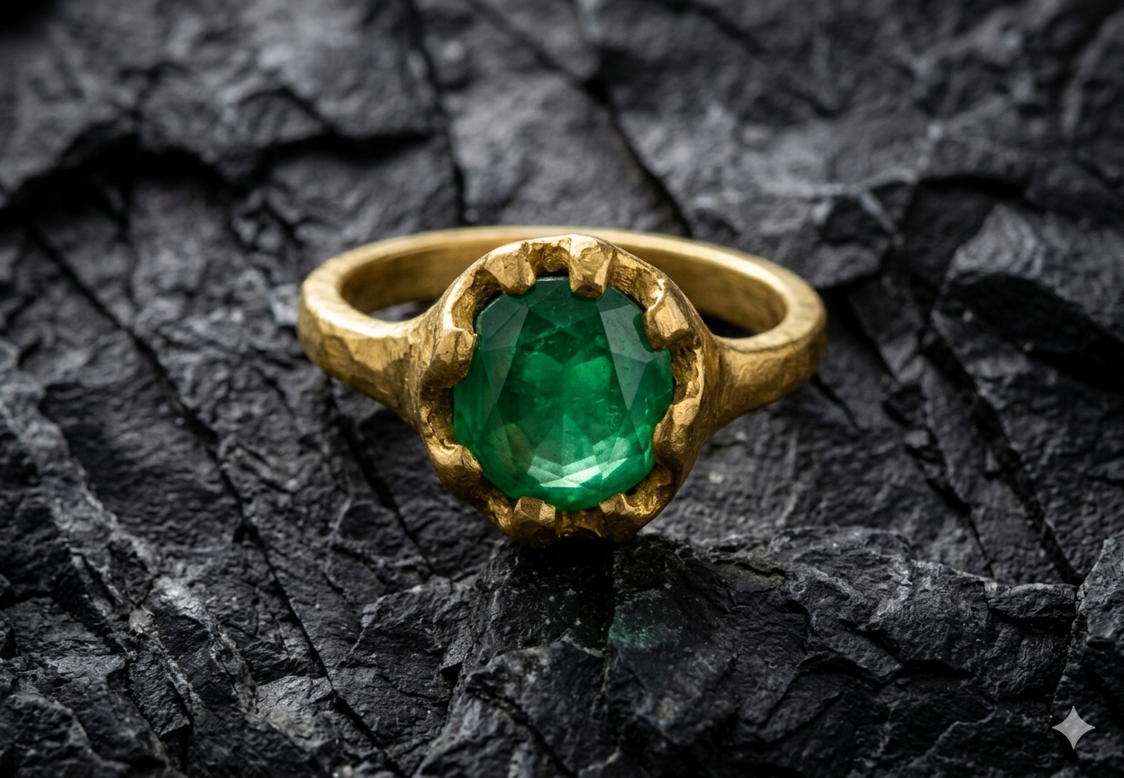 The Emerald Crown Ring