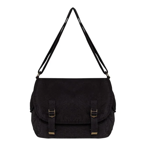 Personalised Faded Canvas Messenger Bag