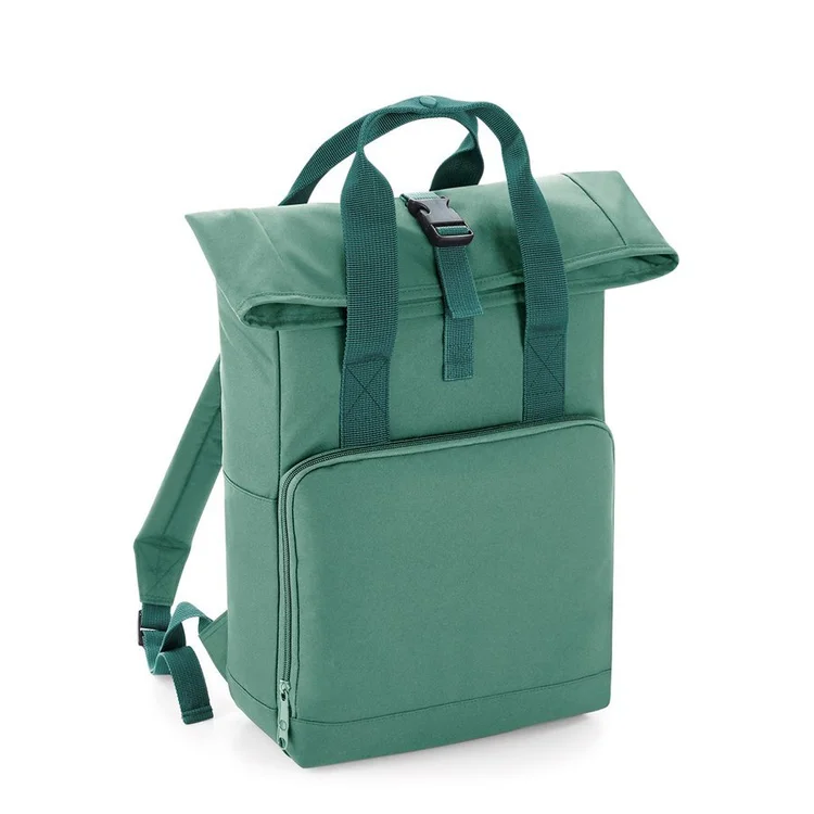 Personalised Twin Handle Roll-Top Backpack