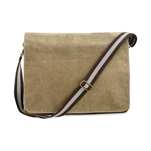 Personalised Vintage Canvas Despatch Bag