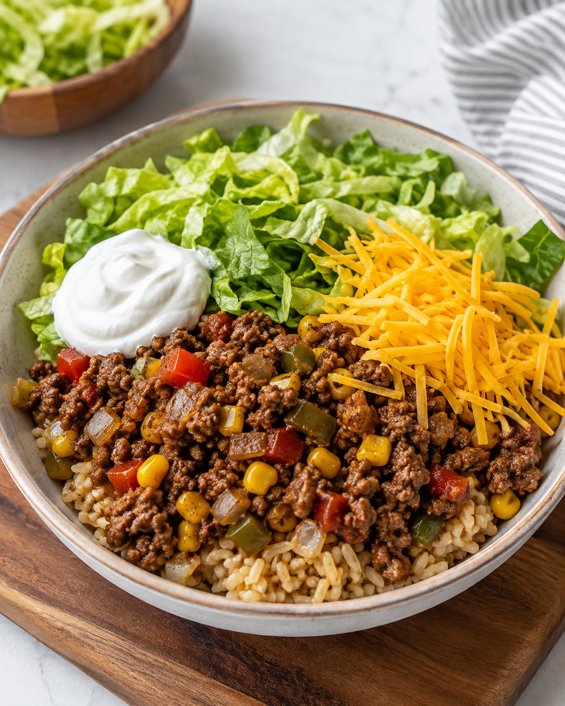 High Protein Taco Bowls