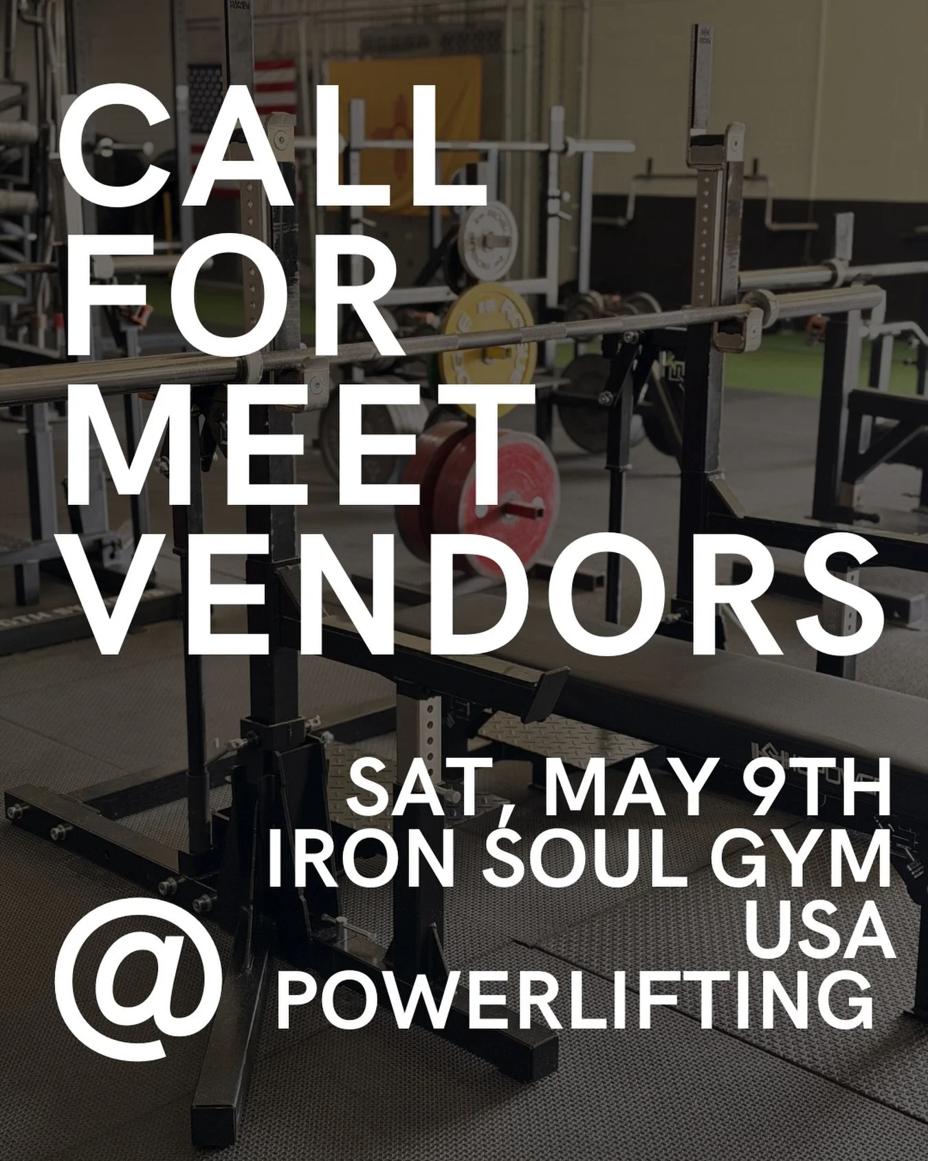 On Saturday May 9th we are hosting out SECOND meet of the year - the 2026 USA Powerlifting New Mexico Open with @usapowerlifting_nm and we&rsquo;re looking for local businesses who want to set up a table and be part of the action!   If interested, ex