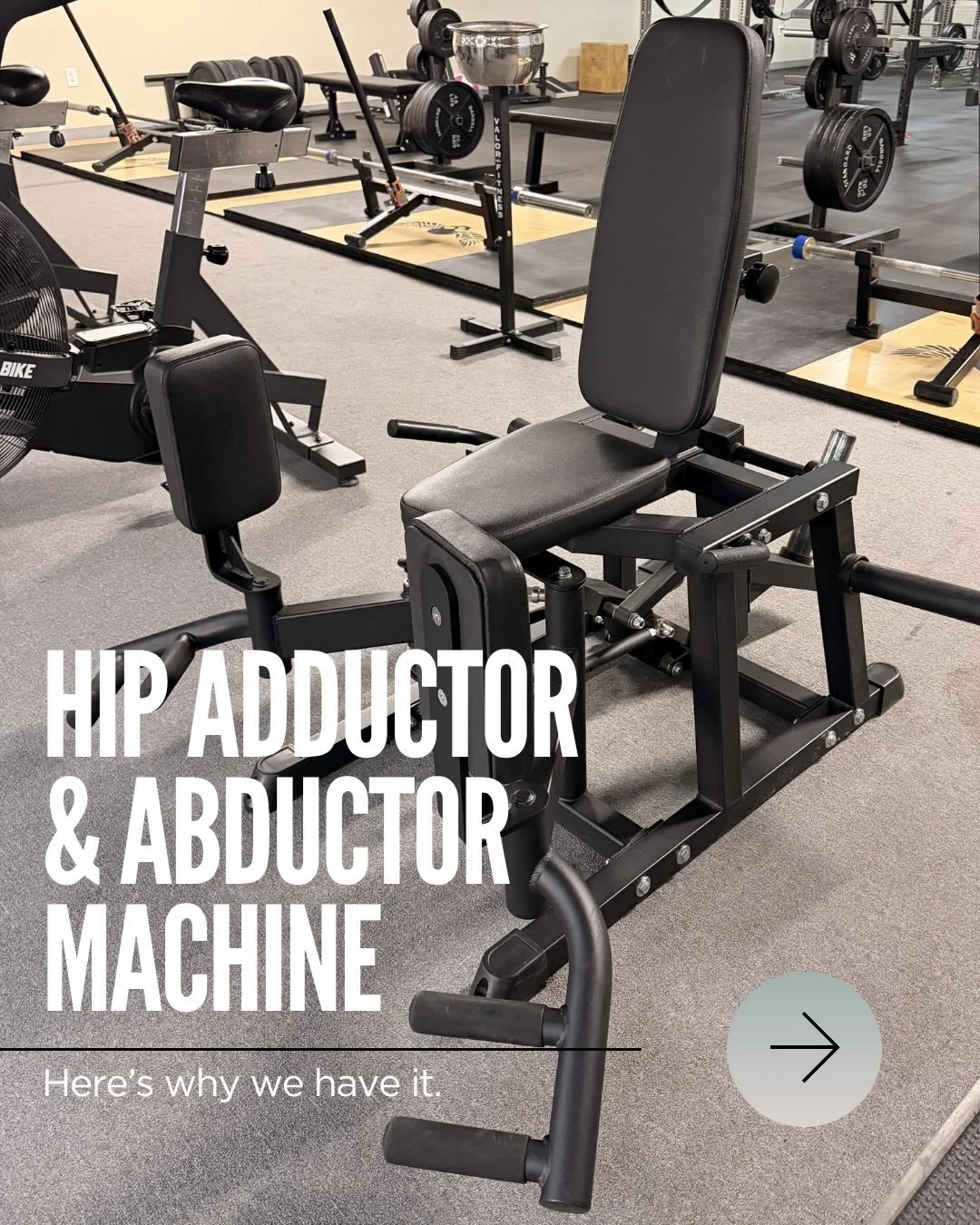 &ldquo;What is that even for?&rdquo;

You&rsquo;ve probably thought that about a piece of equipment in our gym.

So we&rsquo;re starting a new series to explain why we have the things we have and how to use them.

The hip adductor and abductor machin