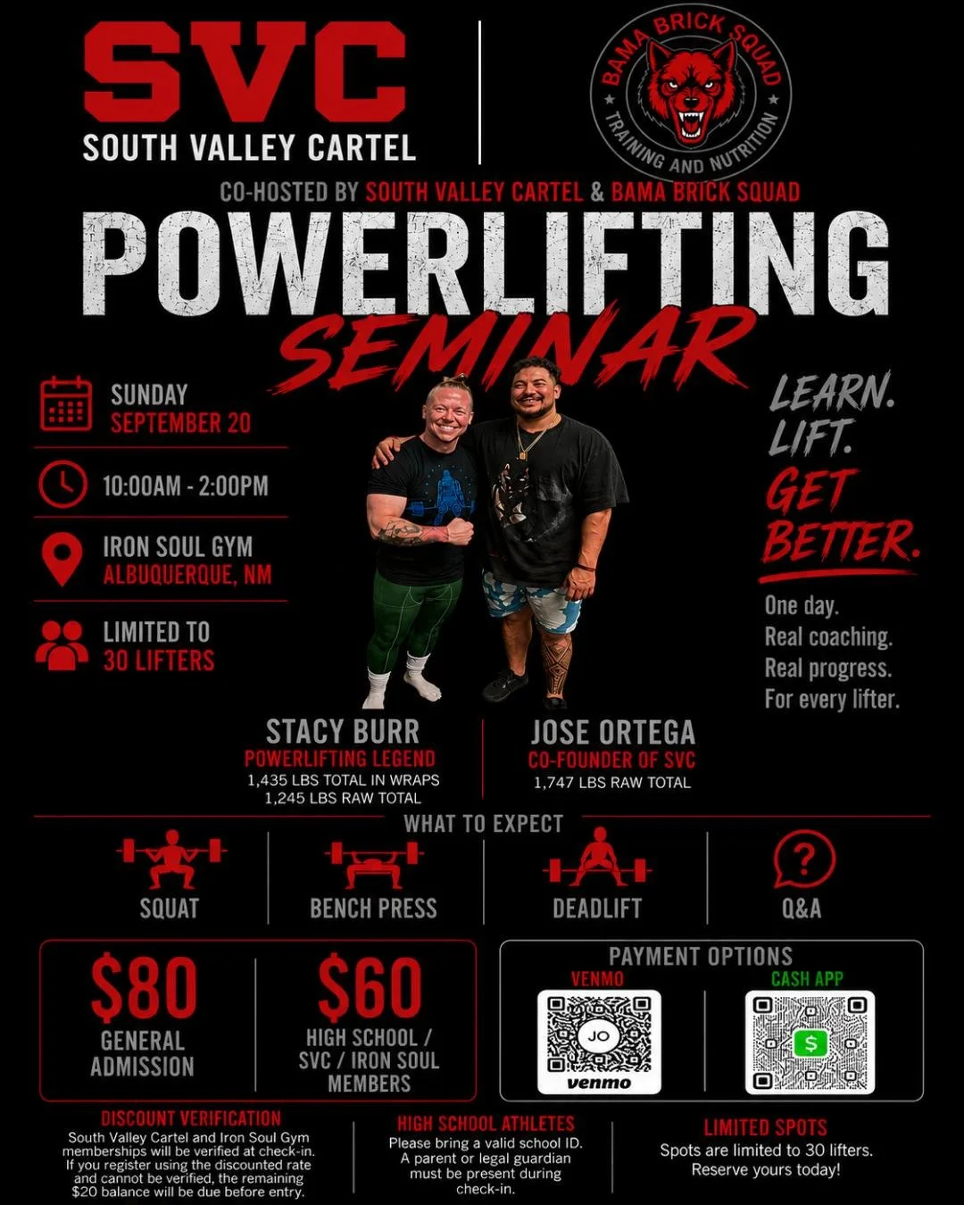 Powerlifting Seminar