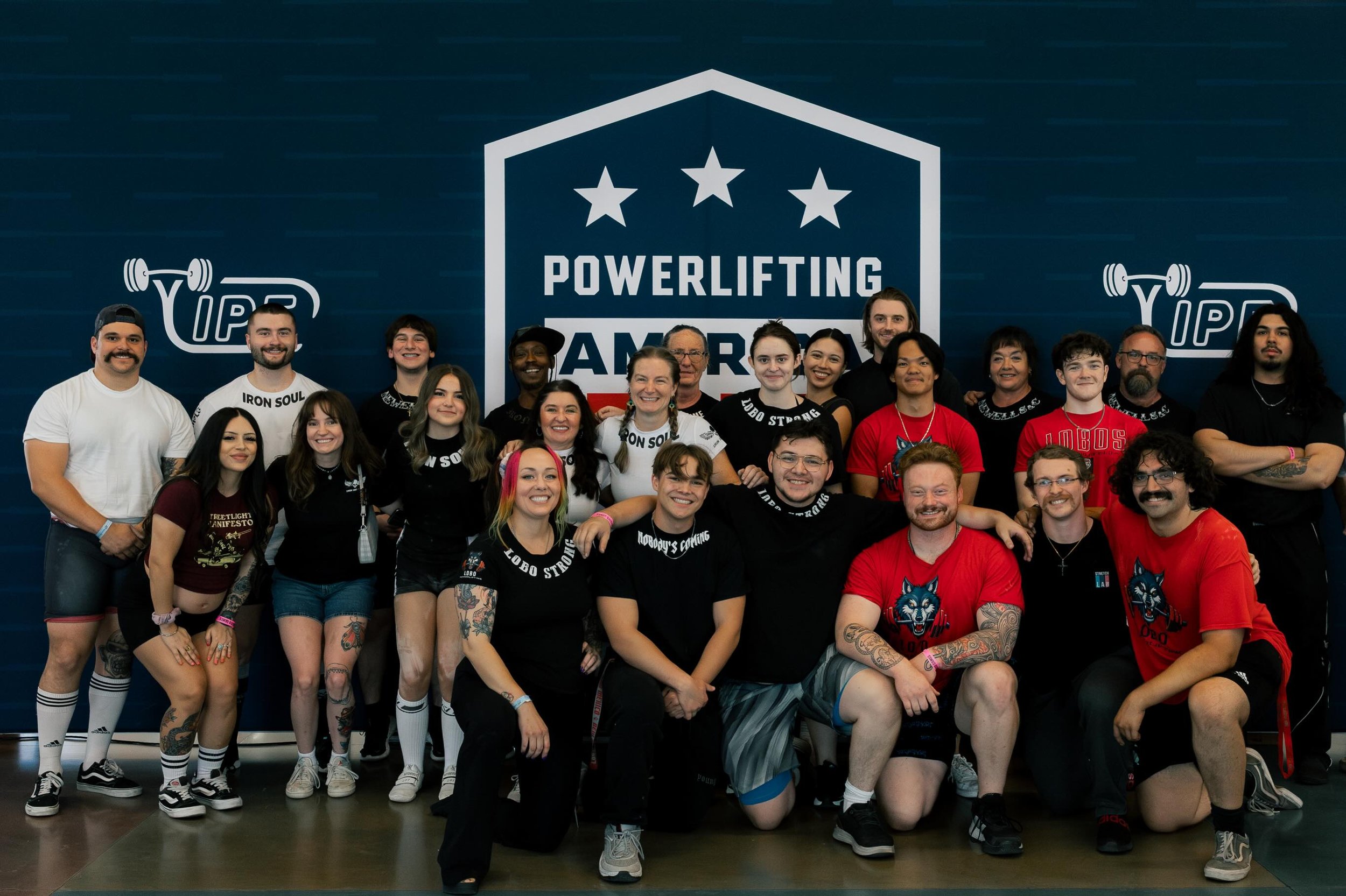Iron Soul showed up in a big way at the @powerlifting_america_newmexico meet this past weekend! Athletes, coaches, loaders (@lobo.powerlifting!), handlers, and friends all supporting one another was a powerful reminder of what we&rsquo;re building he
