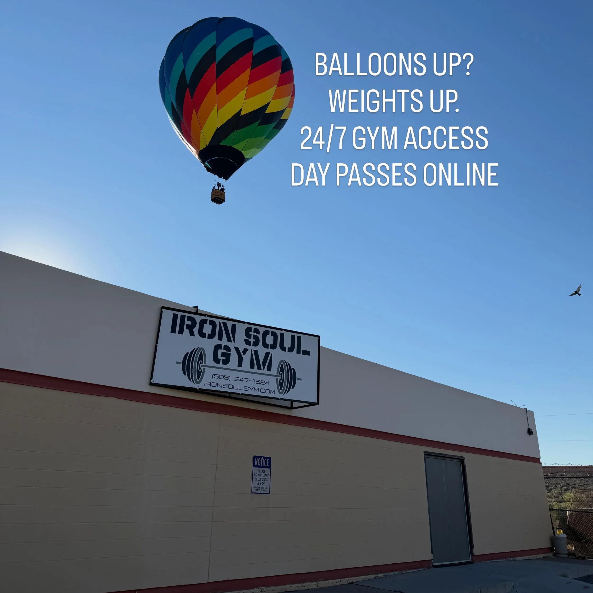 It&rsquo;s @balloonfiesta time, which means for the next week Albuquerque gets a little busier, a little weirder, and a whole lot prettier.

If you&rsquo;re visiting and still want to pick up heavy things, we&rsquo;ve got you. Grab a day pass online,