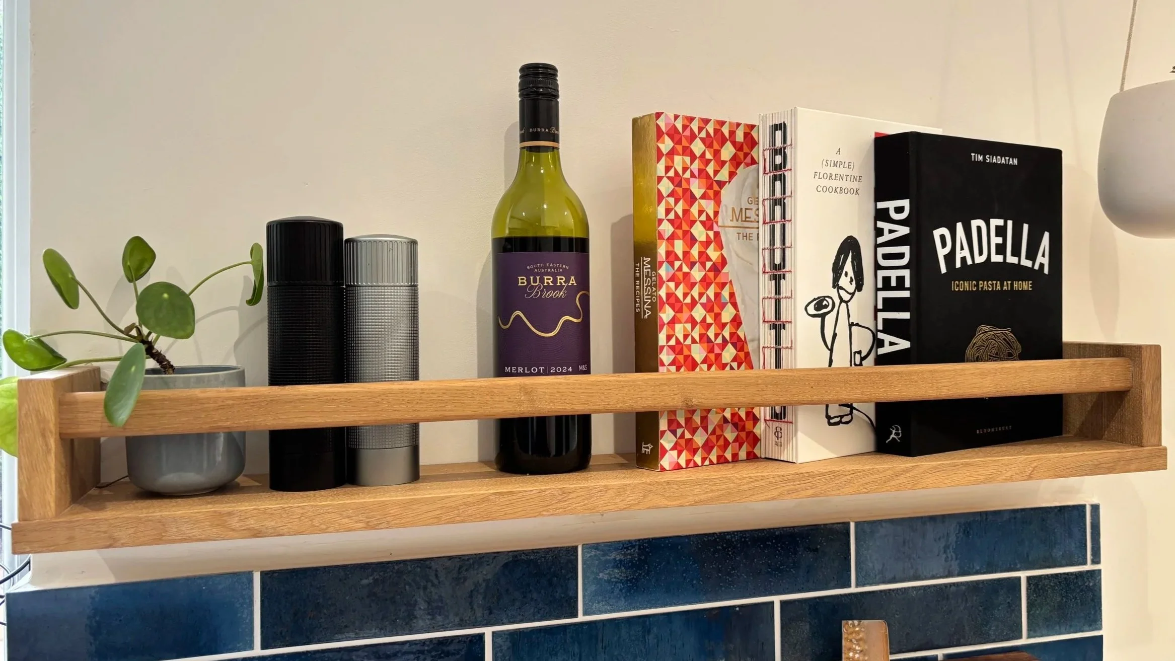 Oak Kitchen Shelf