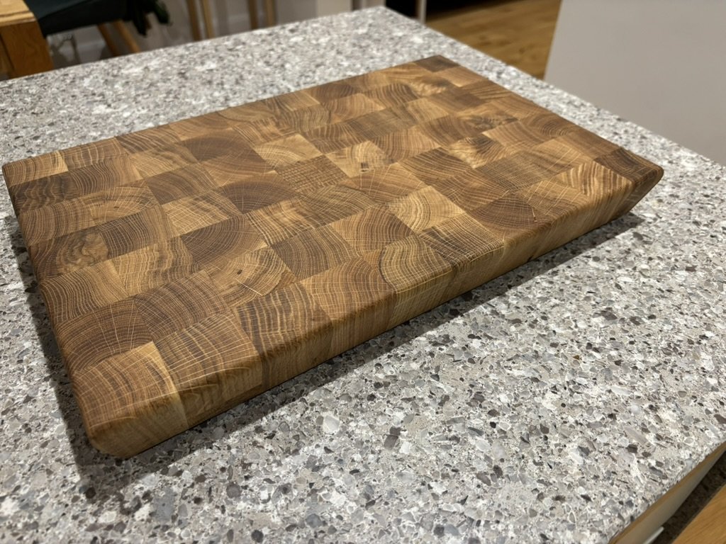 Oak End Grain Chopping Board