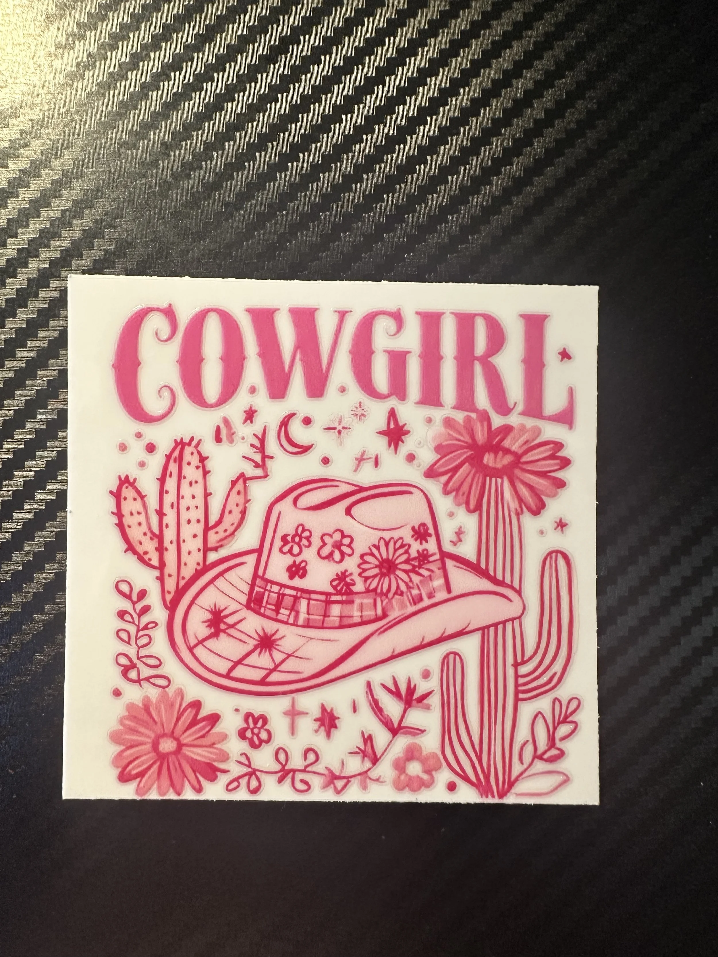 Pink cowgirl