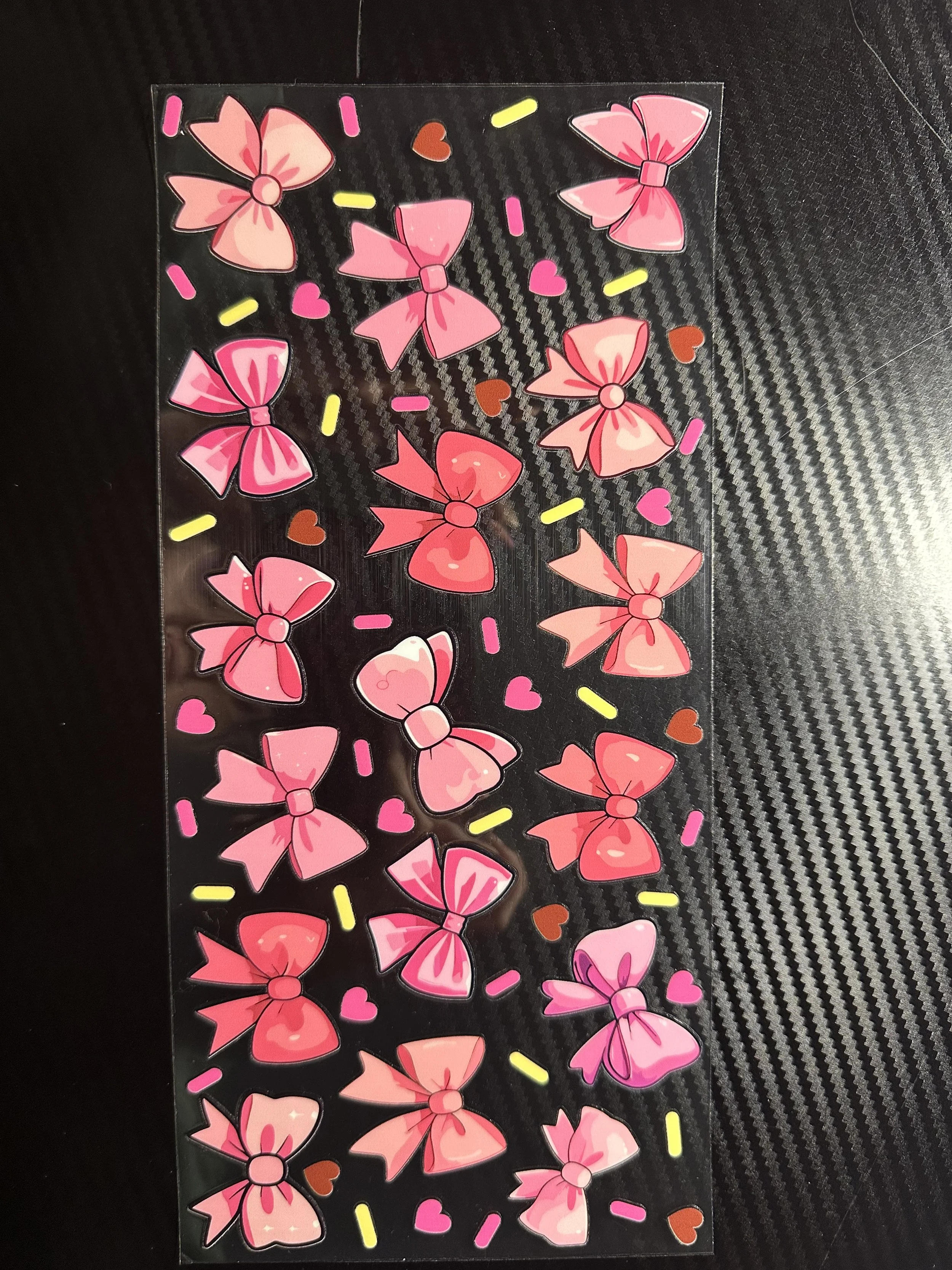 Pink bows