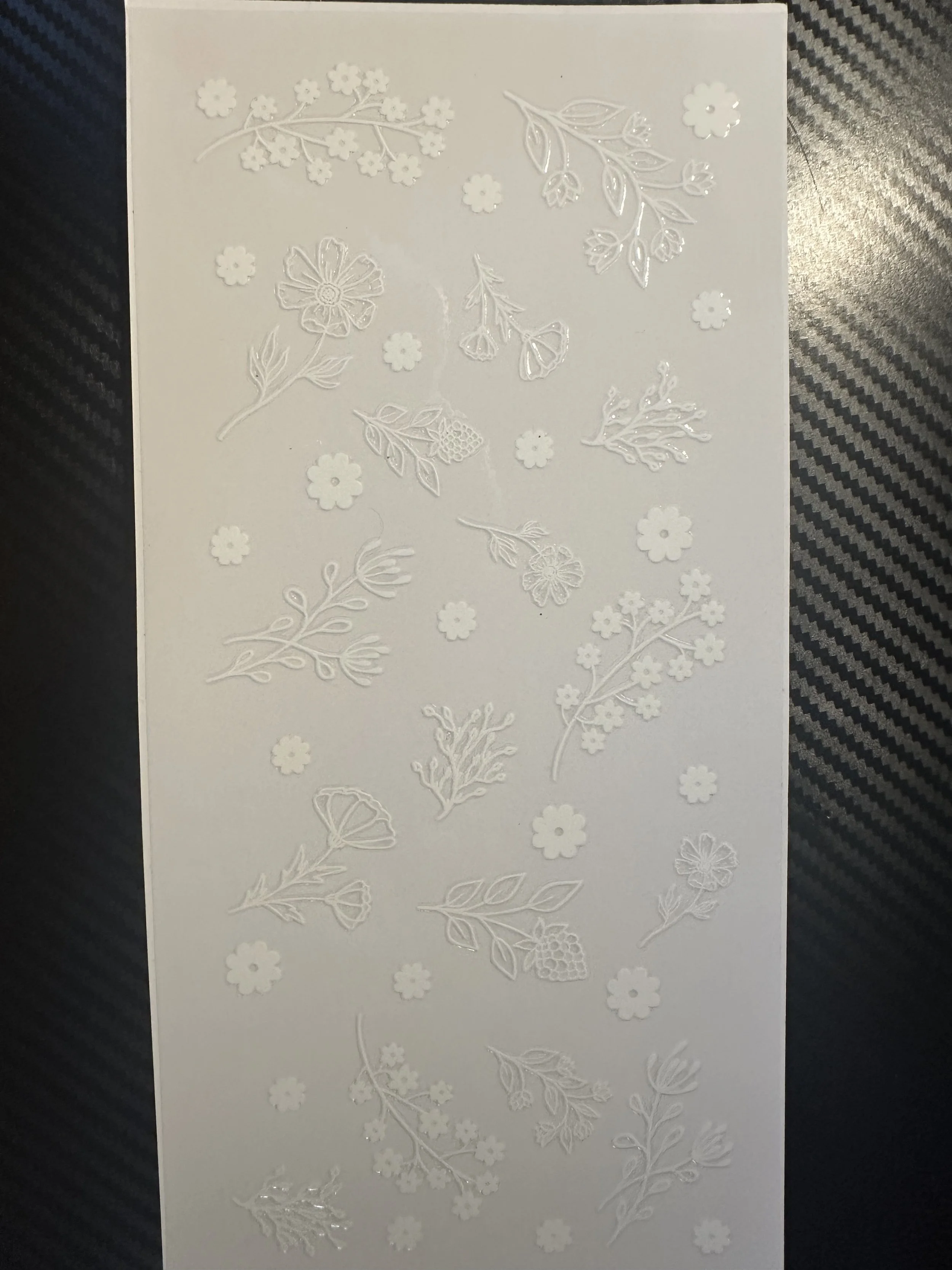 White flowers