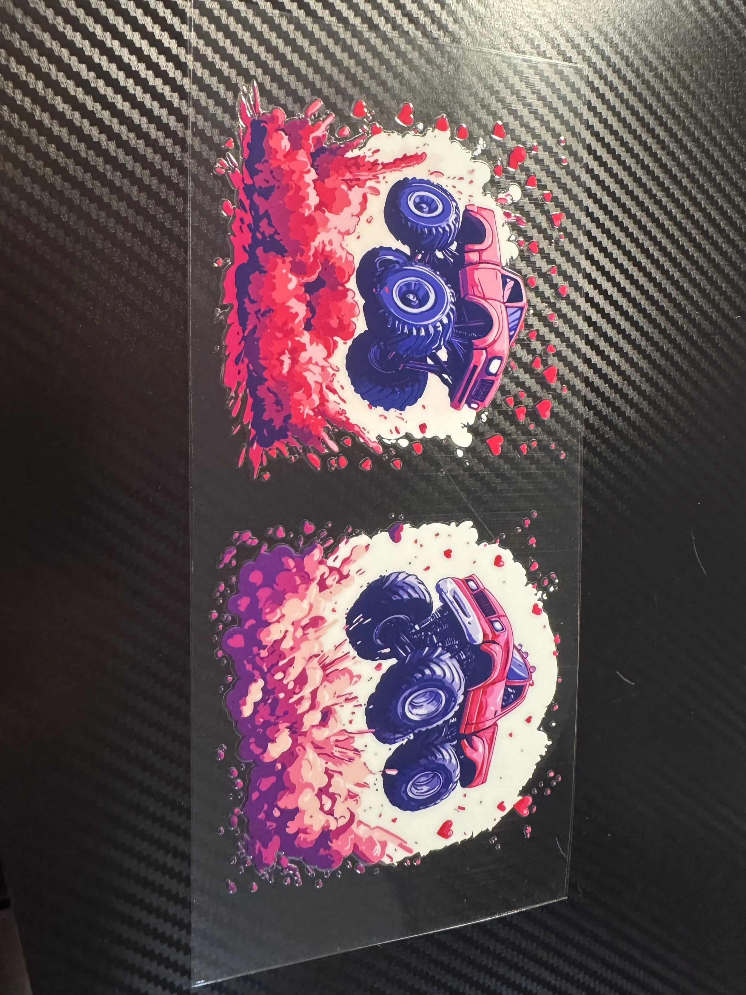 Pink monster trucks #4