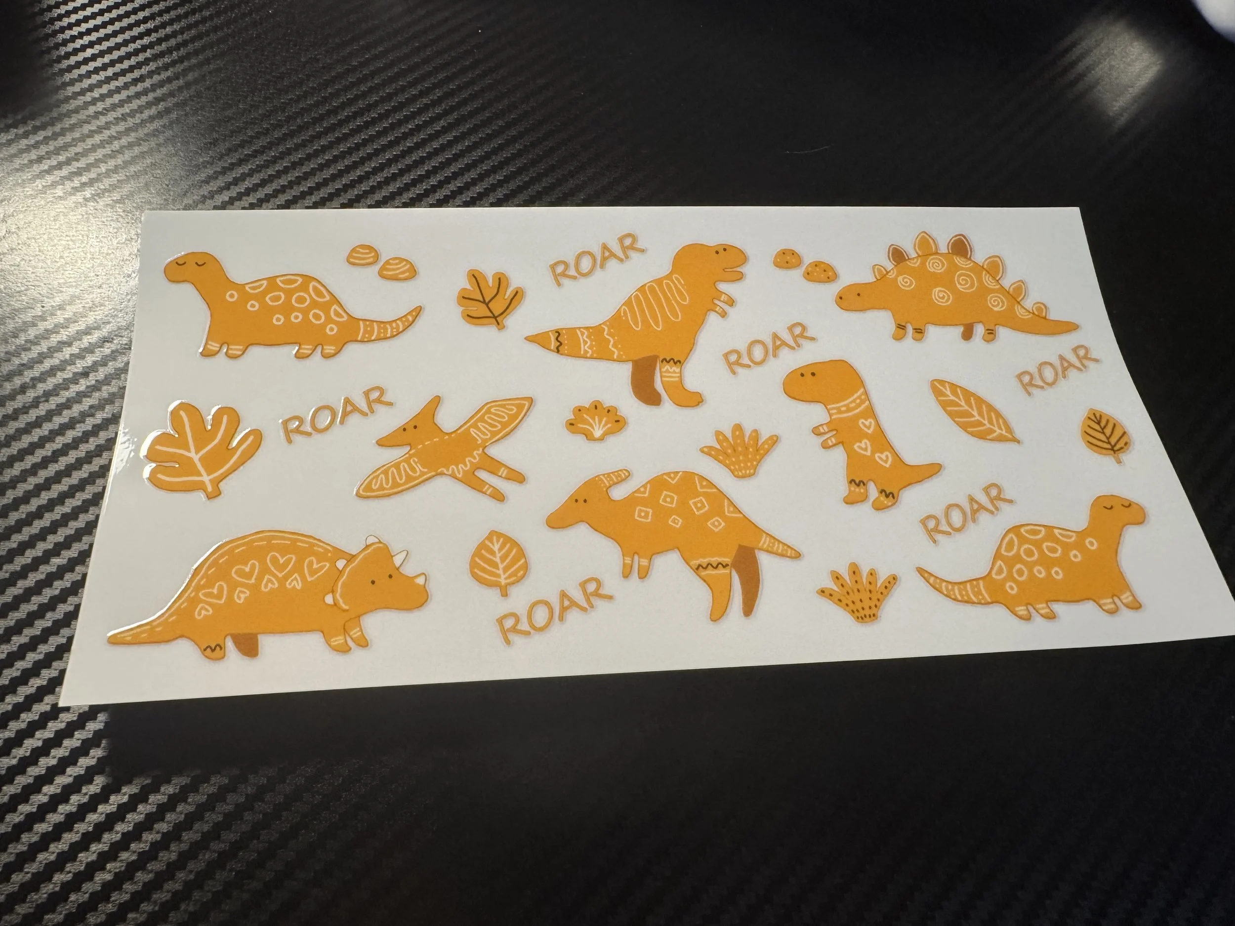 Orange Dino’s