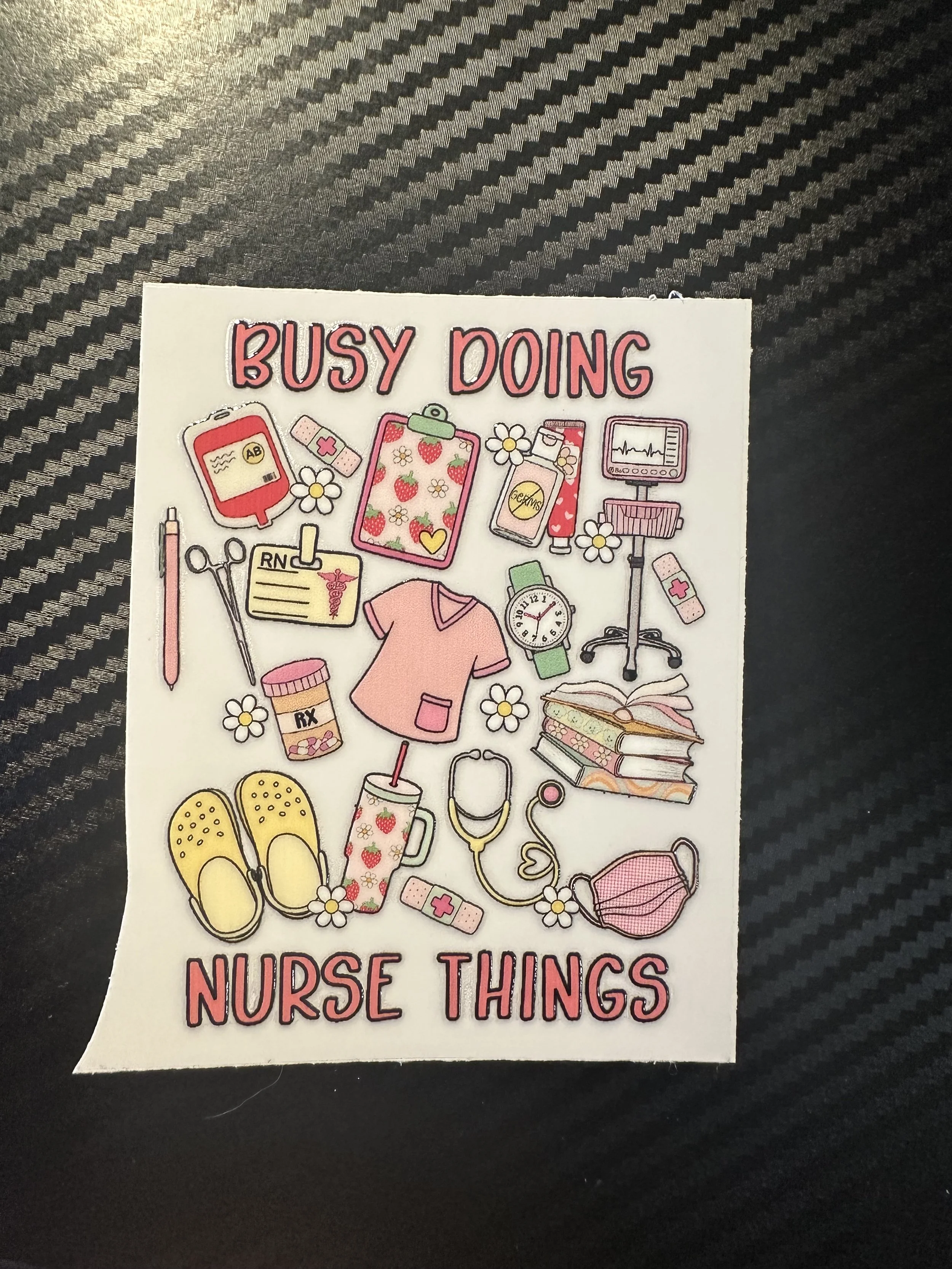 Busy doing nurse things